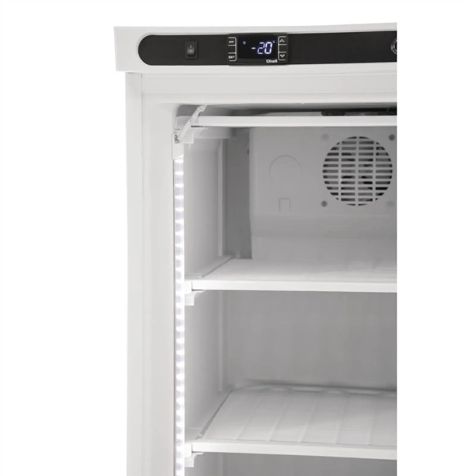 Polar CB921-A C-Series - Glass Door Display Freezer 365Ltr White