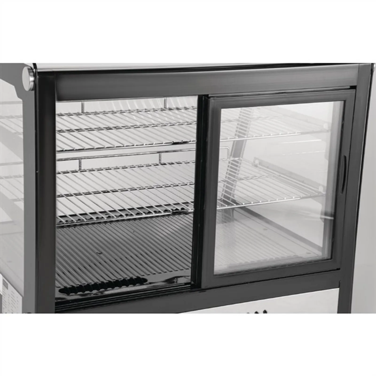 Polar GP291-A G-Series - Countertop Food Display Fridge 160Ltr Black