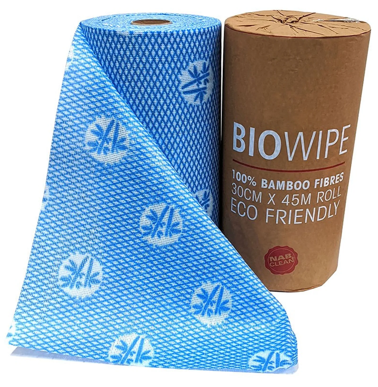 NAB Clean BWB - Bamboo Wipes Blue