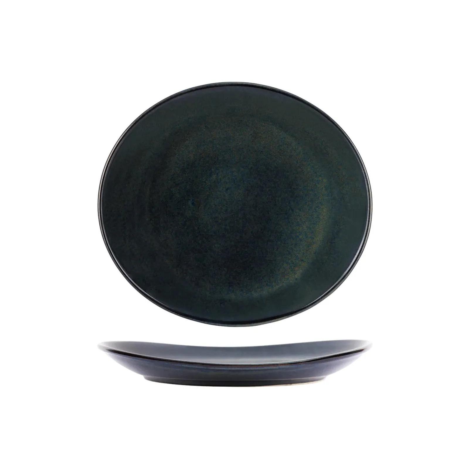 Tablekraft 98723 - Artistica Midnight Blue Oval Plate 250x220mm