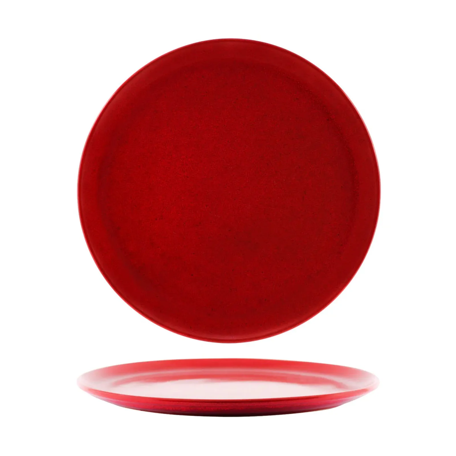Tablekraft 98249 - Artistica Reactive Red Round Pizza Platter 330mm