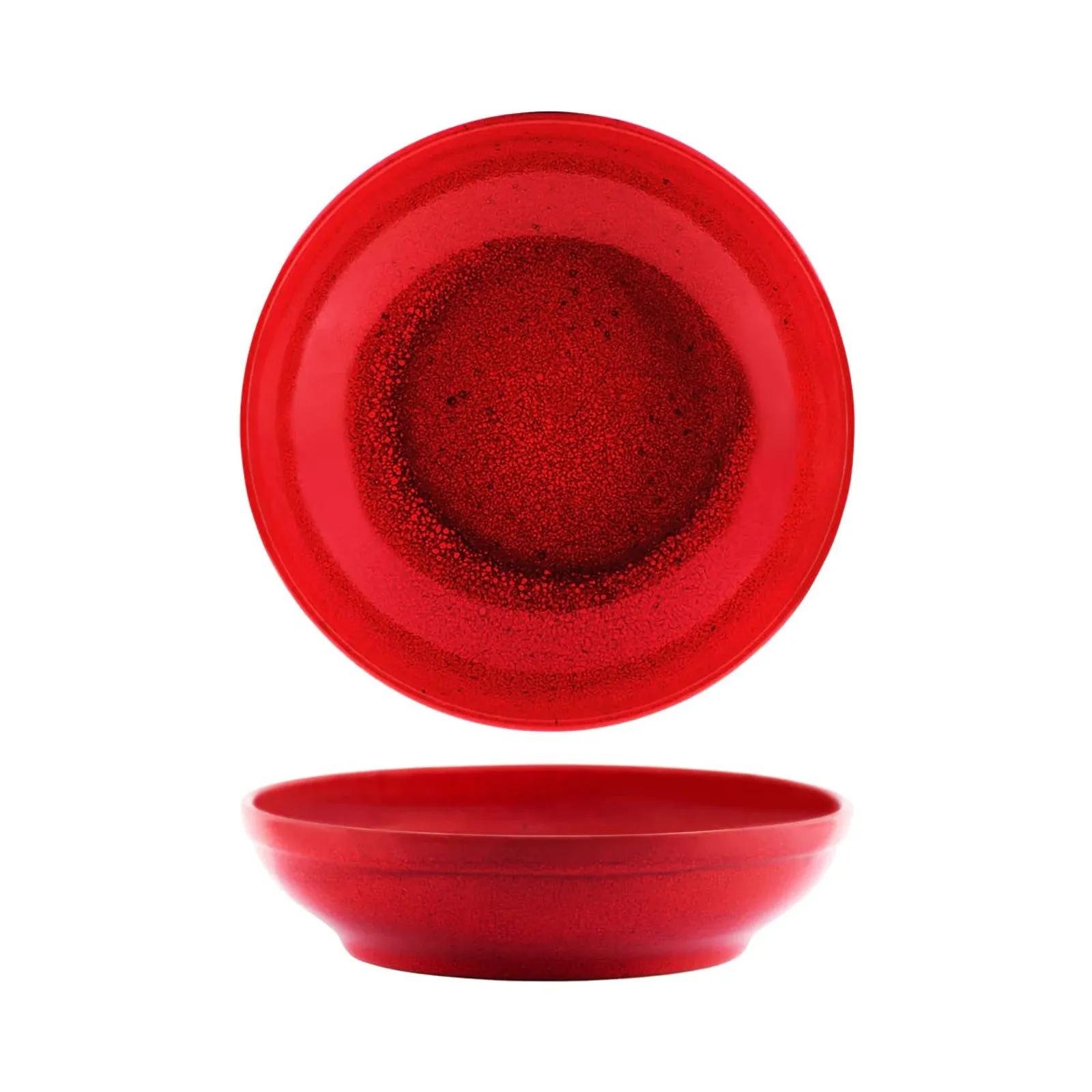 Tablekraft 98237 - Artistica Reactive Red Round Flared Bowl 230mm