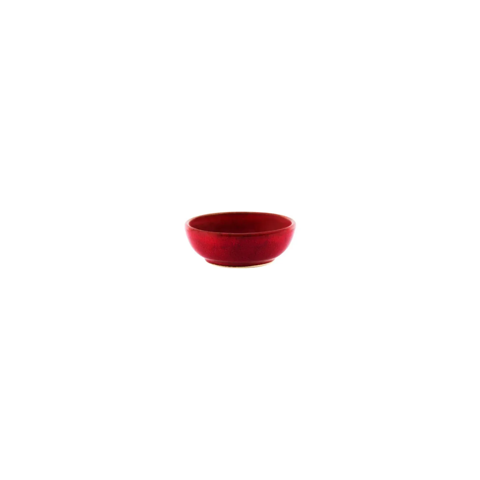 Tablekraft 98208 - Artistica Reactive Red Round Sauce Dish 80mm