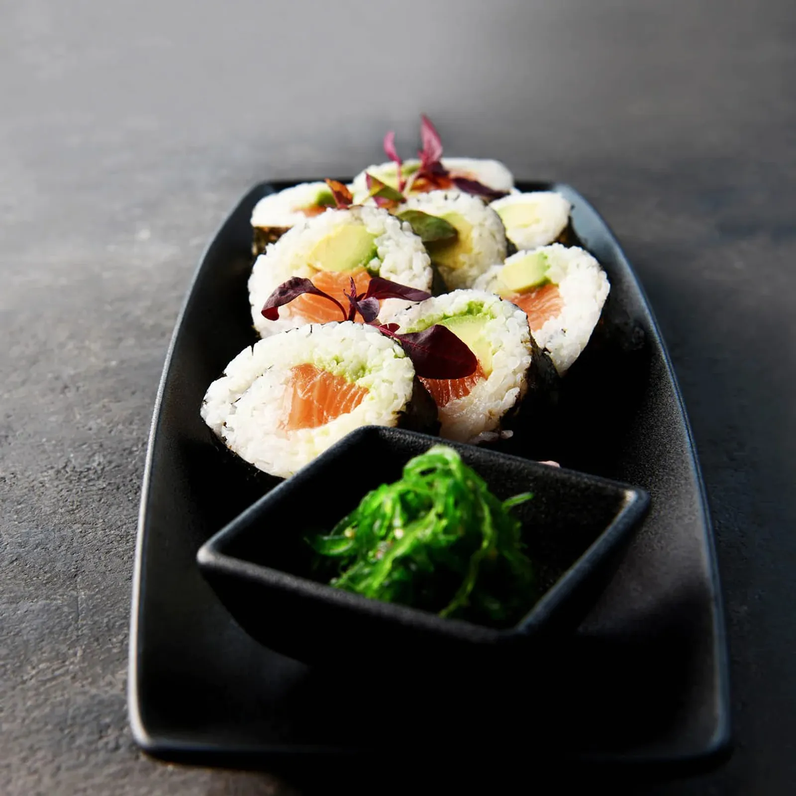 Tablekraft 909550 - Black Round Flared Bowl 230mm