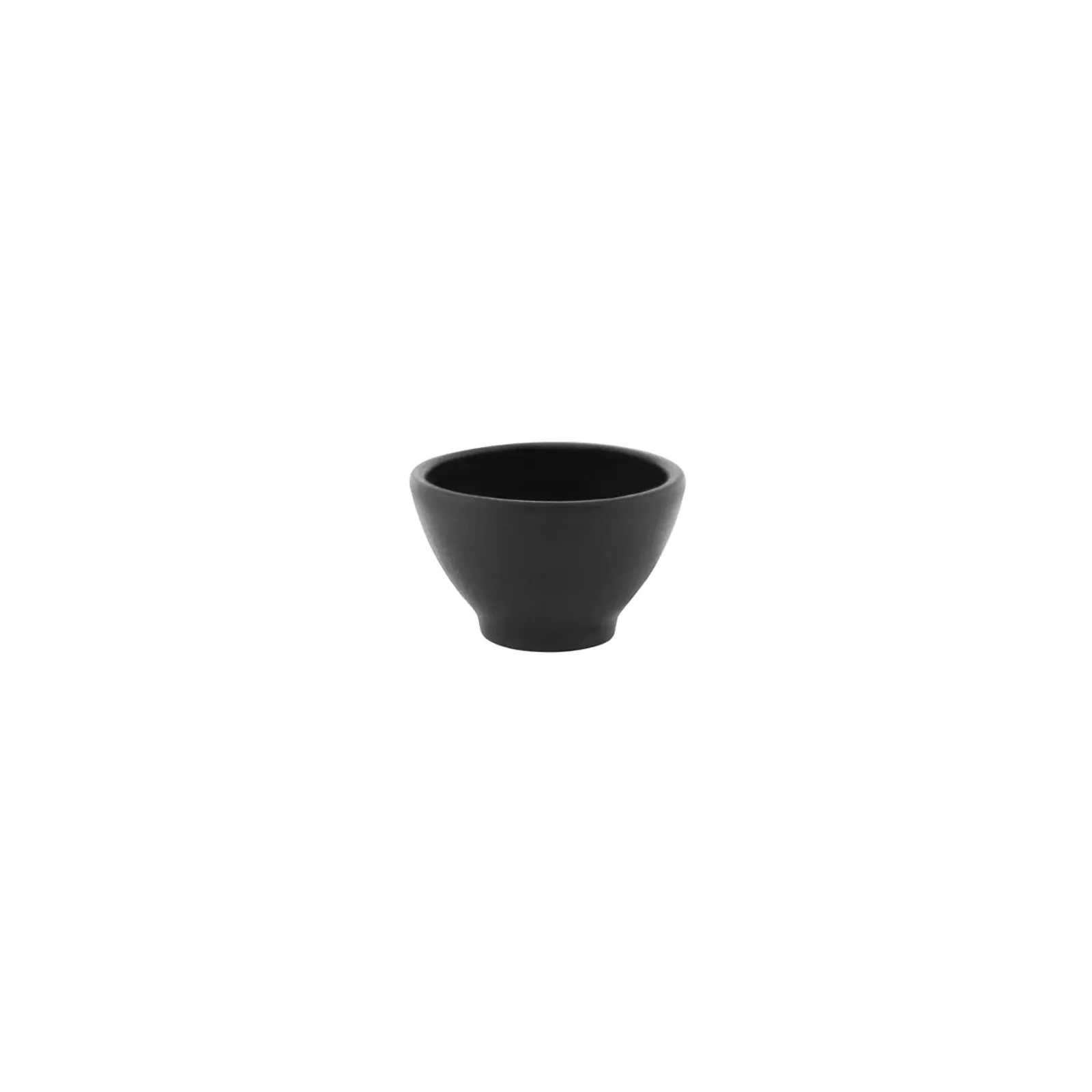 Tablekraft 909591 - Black Footed Sauce Dish 75mm