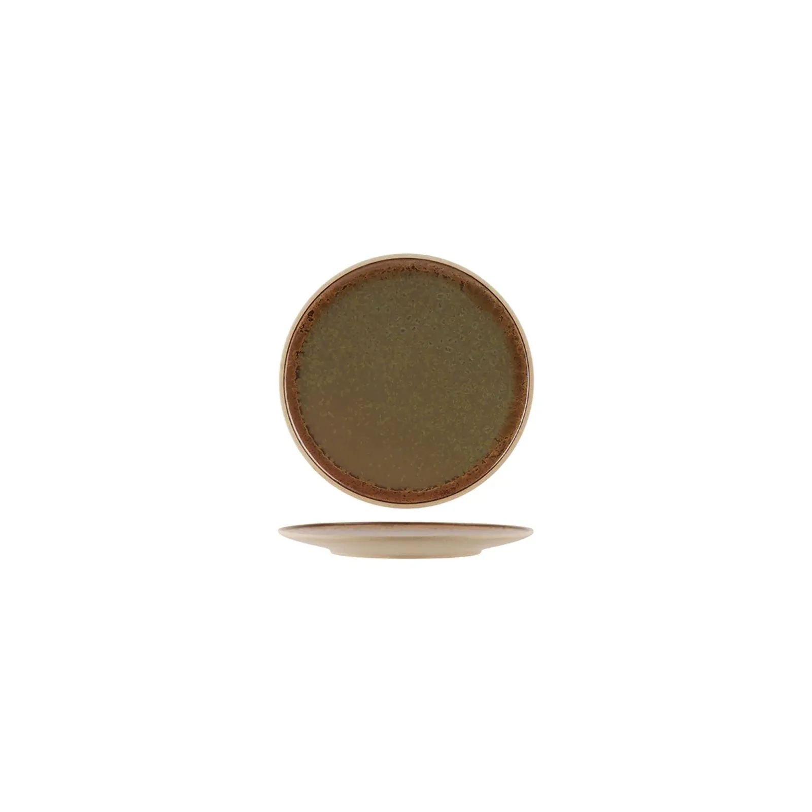 Tablekraft 908936 - Soho Burnt Sienna Round Plate 160mm
