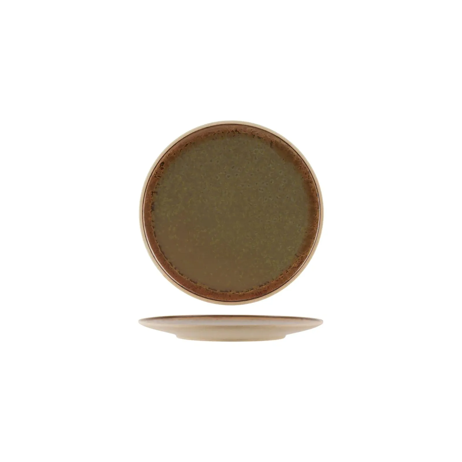 Tablekraft 908908 - Soho Burnt Sienna Round Plate 210mm
