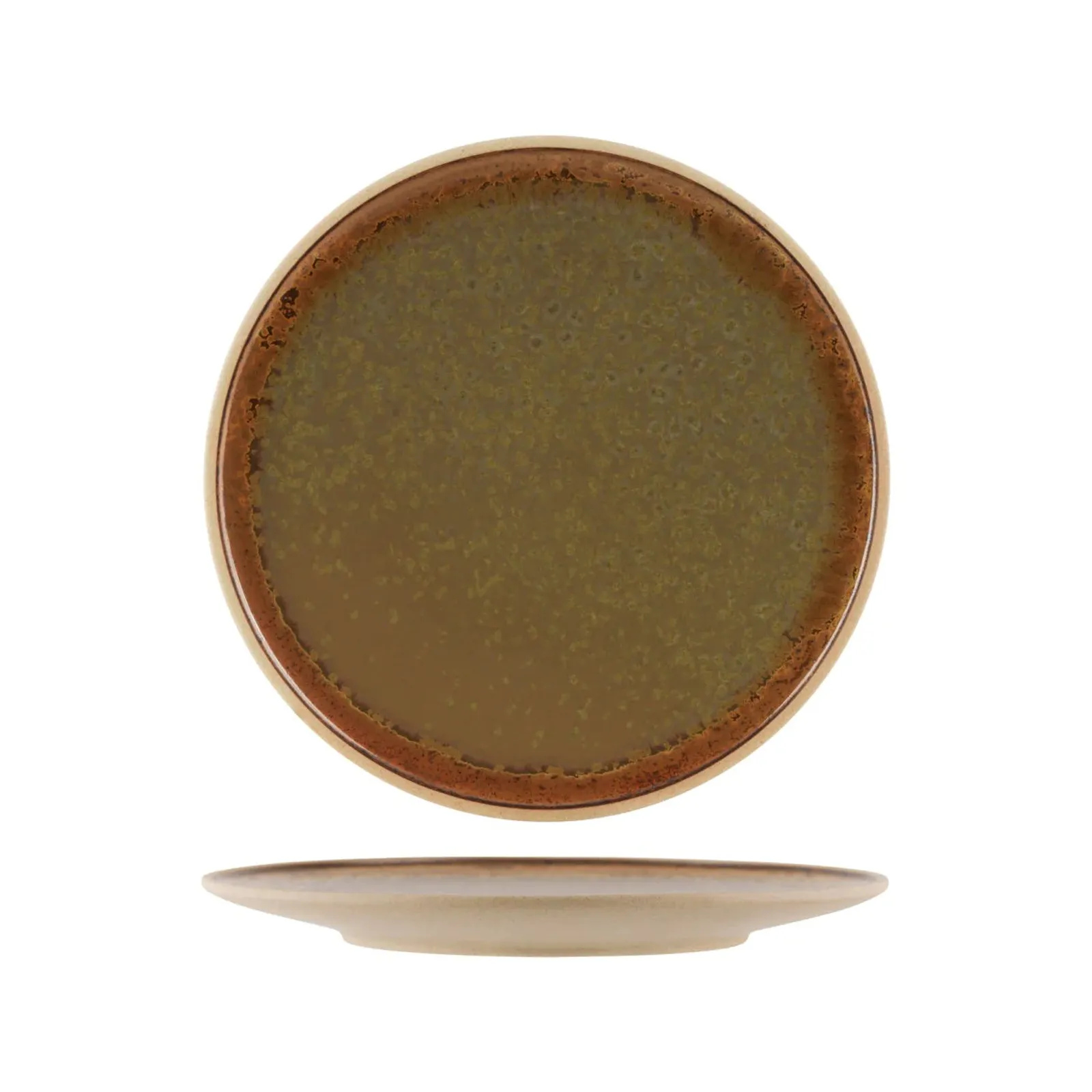 Tablekraft 908911 - Soho Burnt Sienna Round Plate 290mm