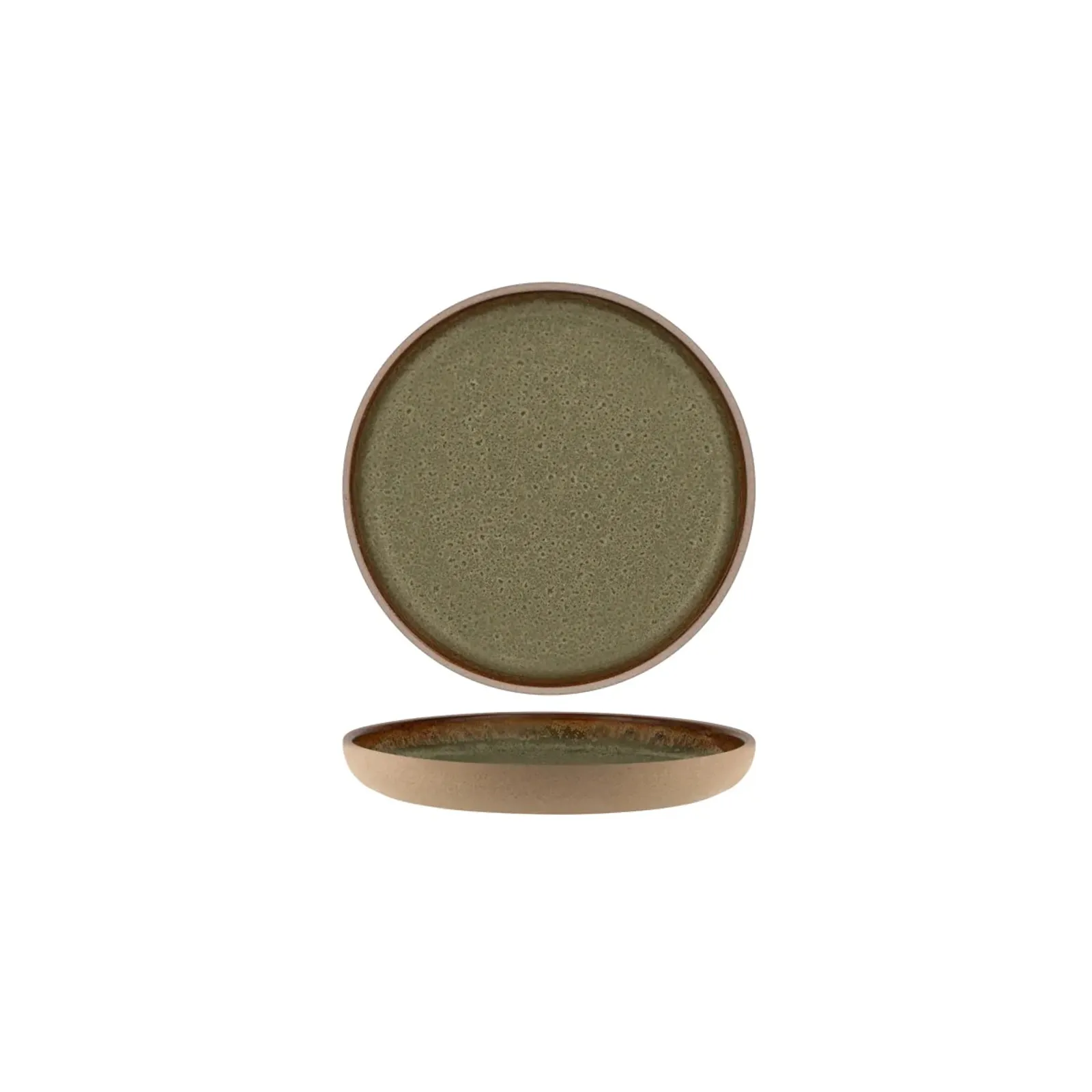 Tablekraft 908934 - Soho Burnt Sienna Round Deep Coupe Plate 235mm