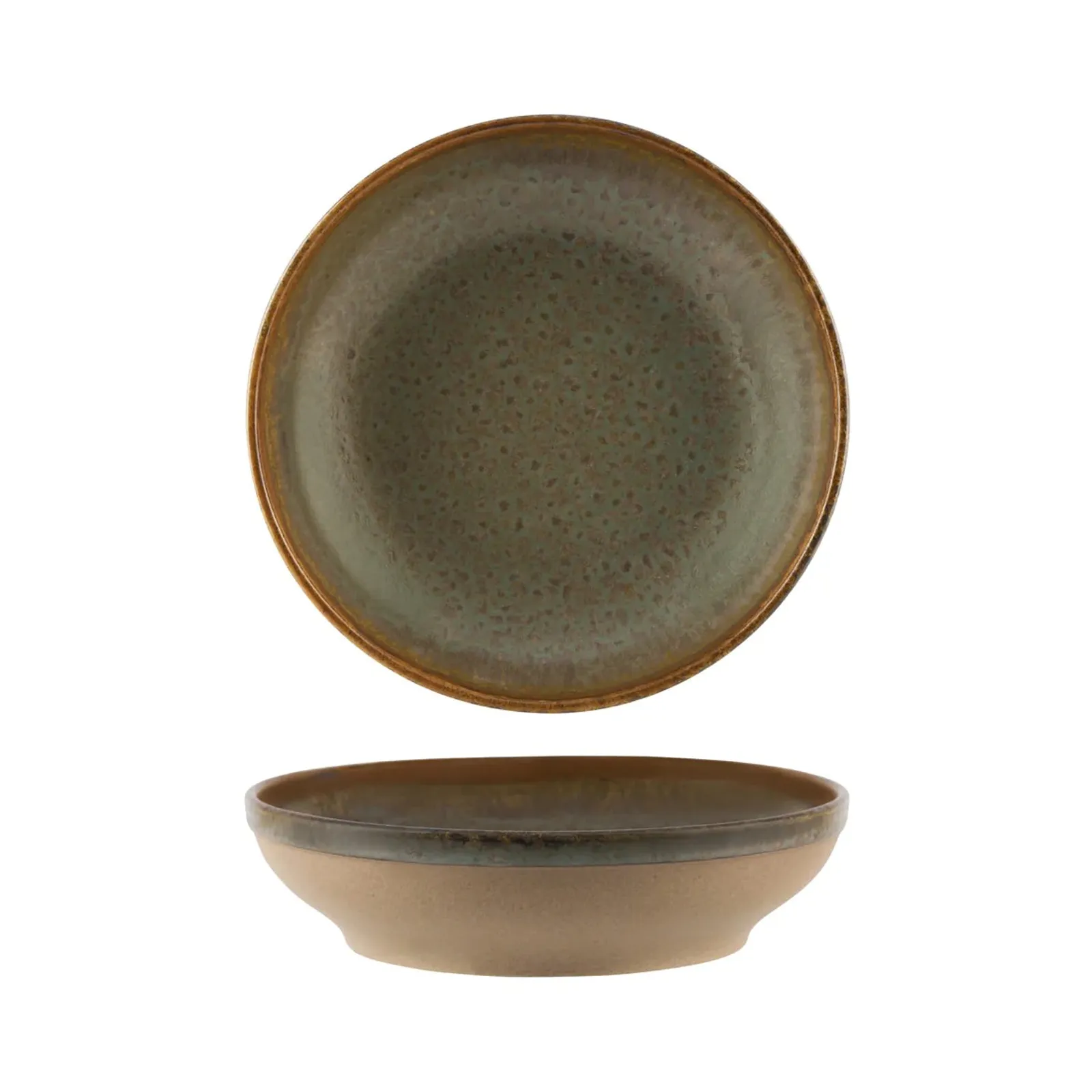 Tablekraft 908915 - Soho Burnt Sienna Round Flared Bowl 1300ml