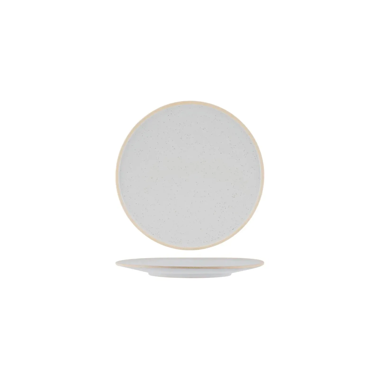 Tablekraft 908608 - Soho Limestone Round Plate 210mm