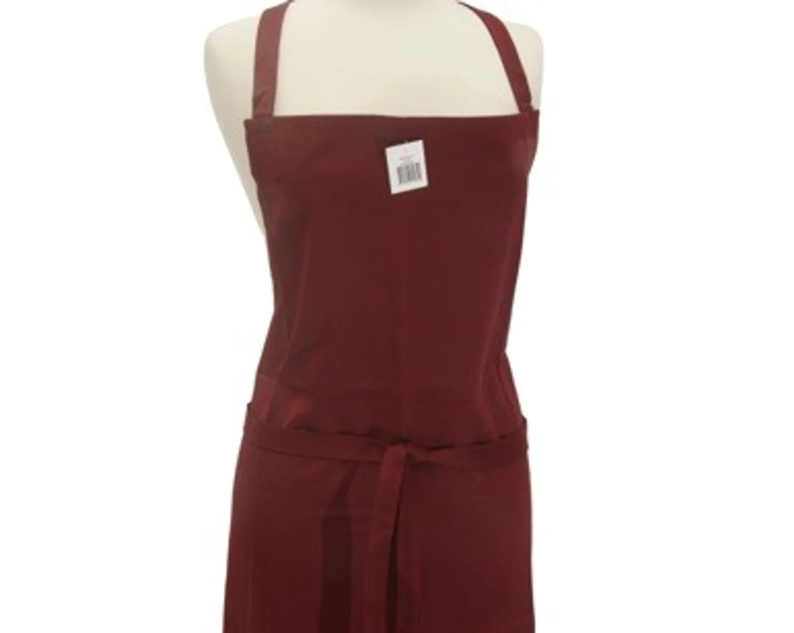 Alliance 59399 - Apron Bib Twill Burgundy 70x86 - No Pocket