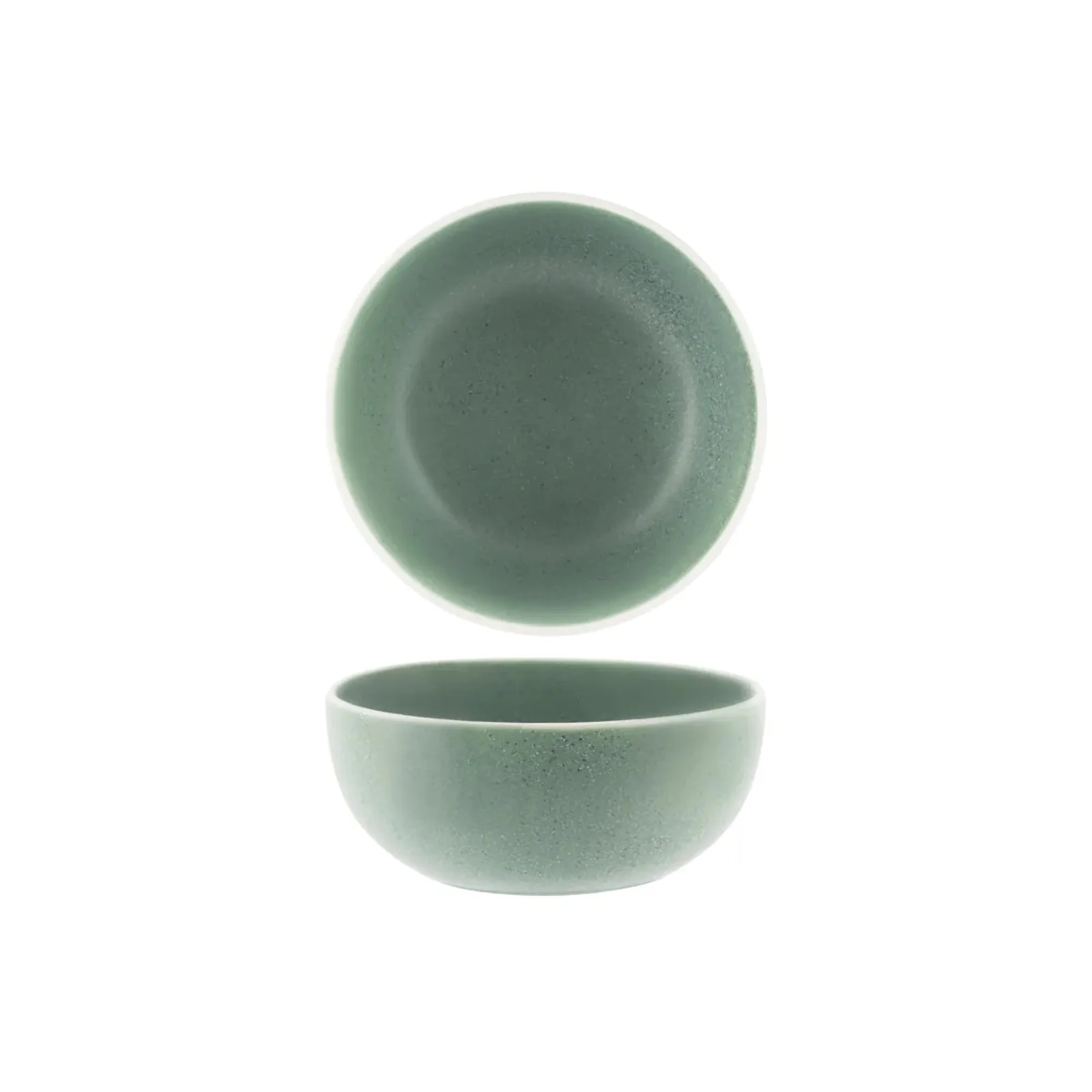 Tablekraft 908116 - Urban Green Round Deep Bowl 153mm