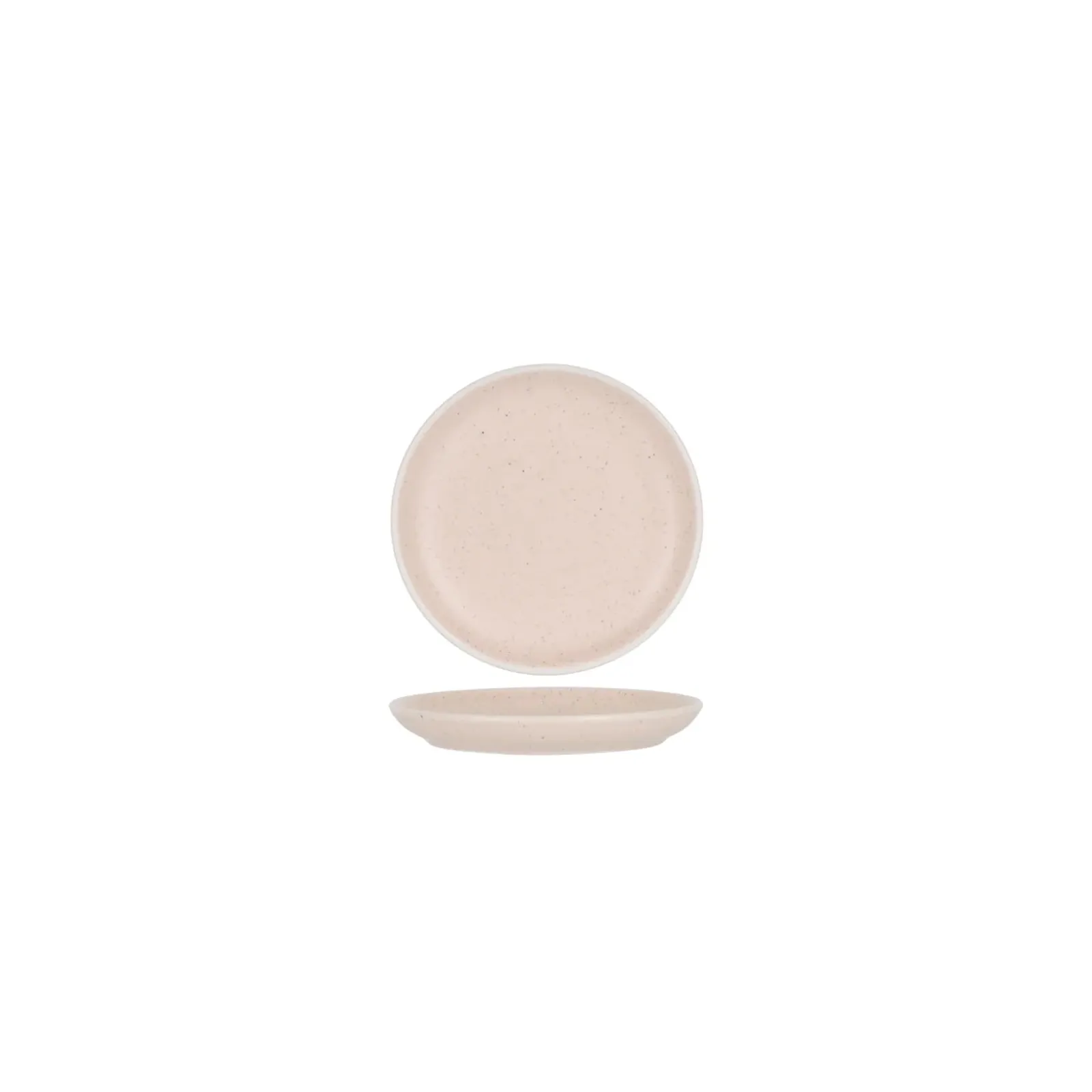 Tablekraft 908407 - Urban Reactive Pink Round Coupe Plate 160mm