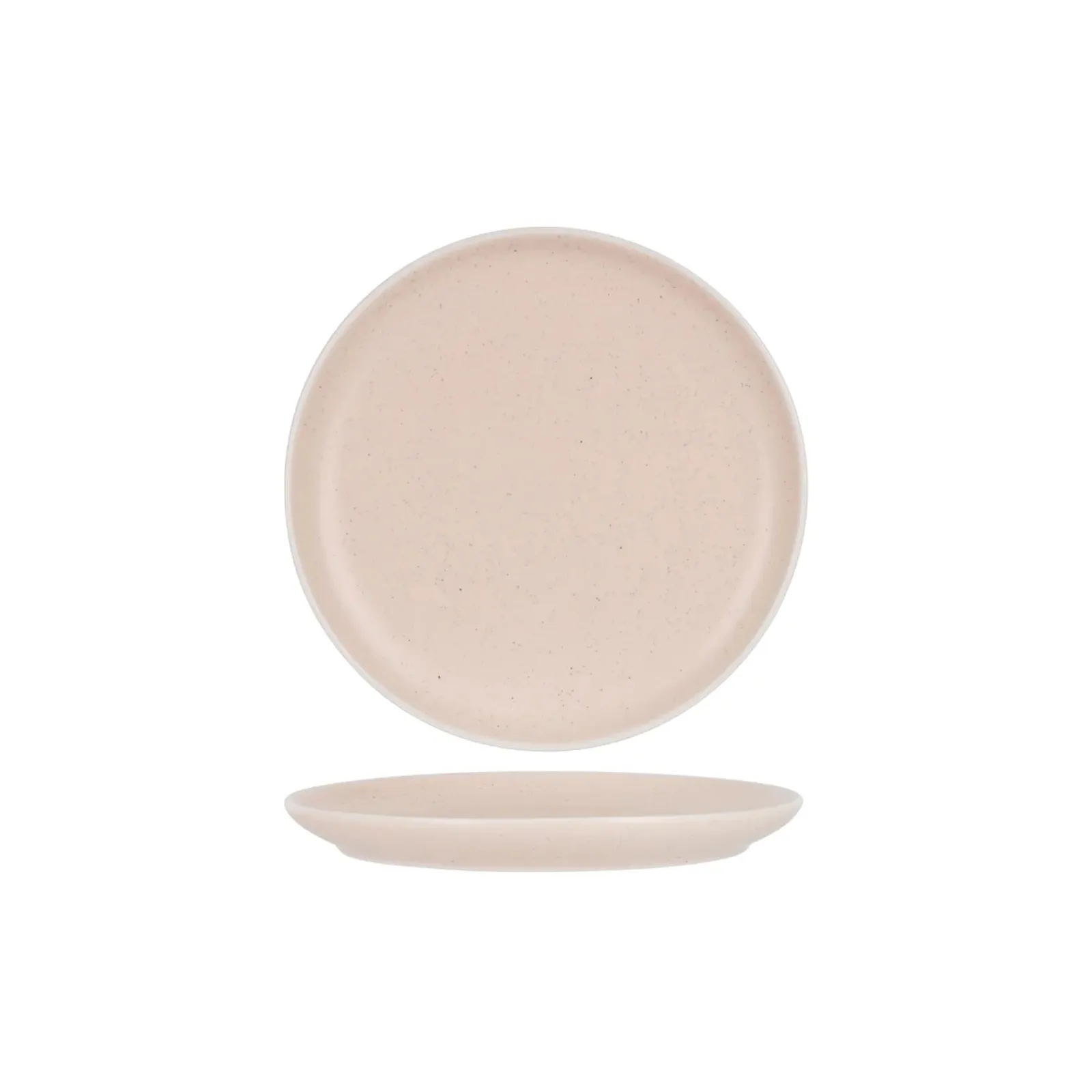 Tablekraft 908410 - Urban Reactive Pink Round Coupe Plate 268mm