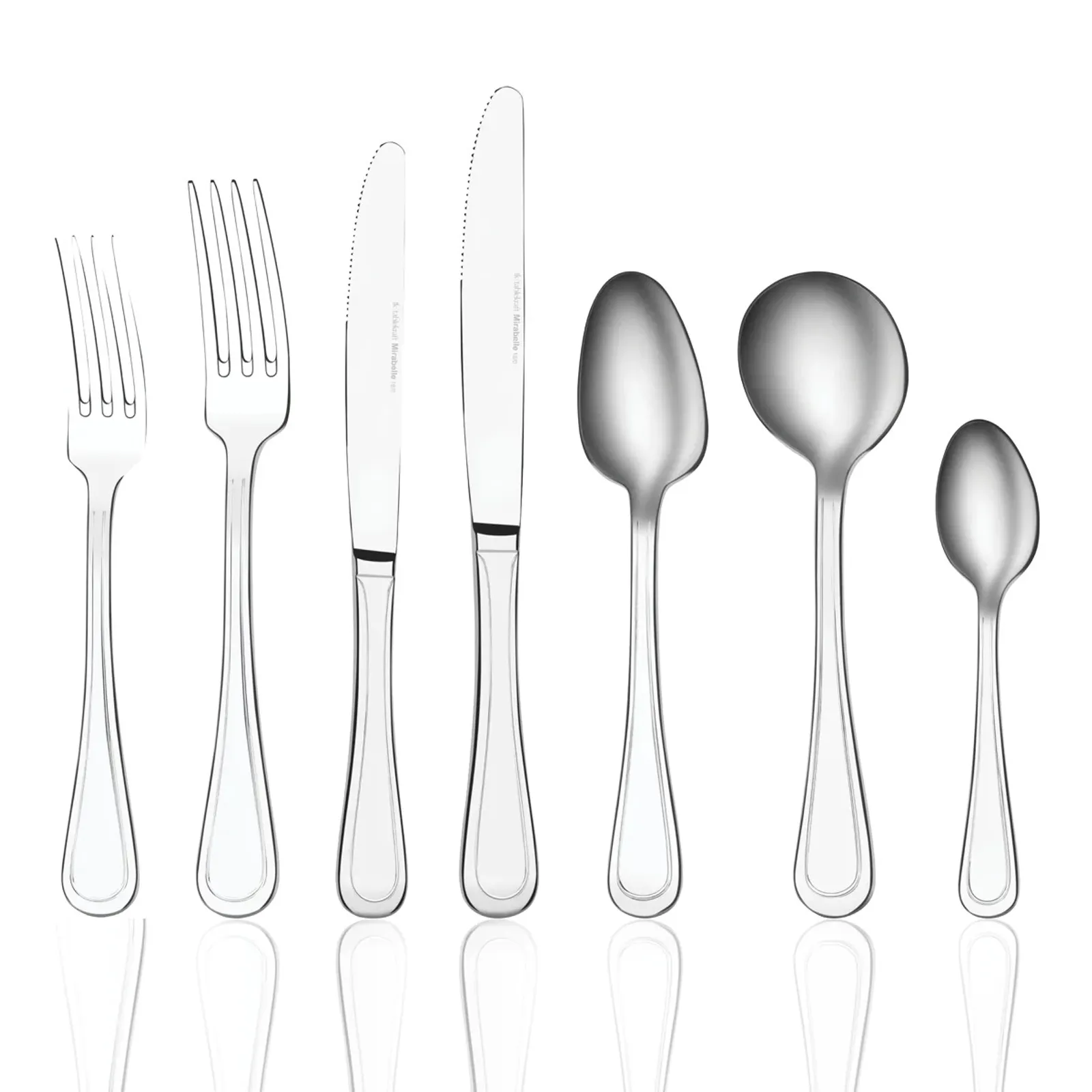 Tablekraft 18300-56 - Mirabelle Cutlery Set 56pc
