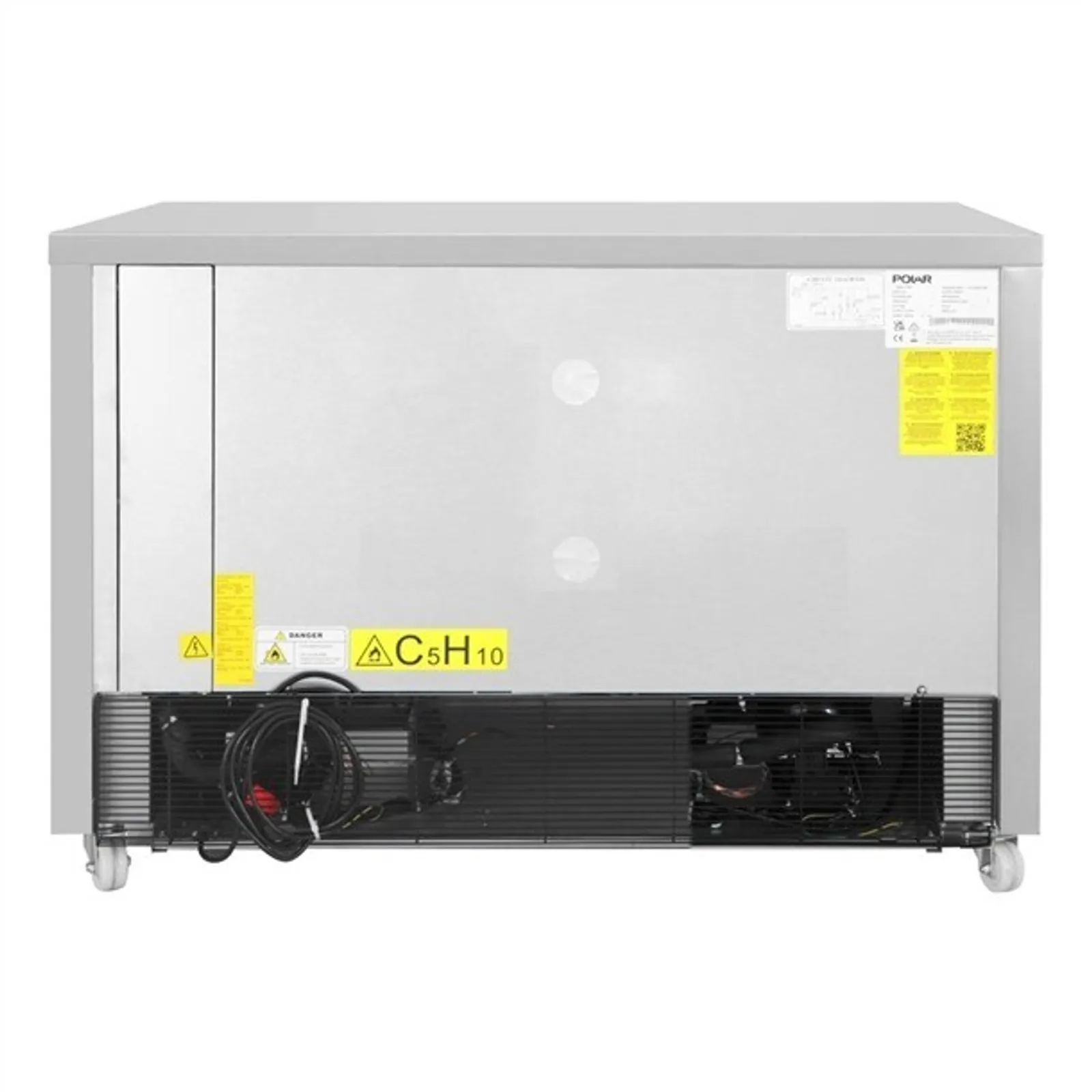 Polar DA997-A U-Series - Double Drawer Counter Fridge Freezer 6xGN