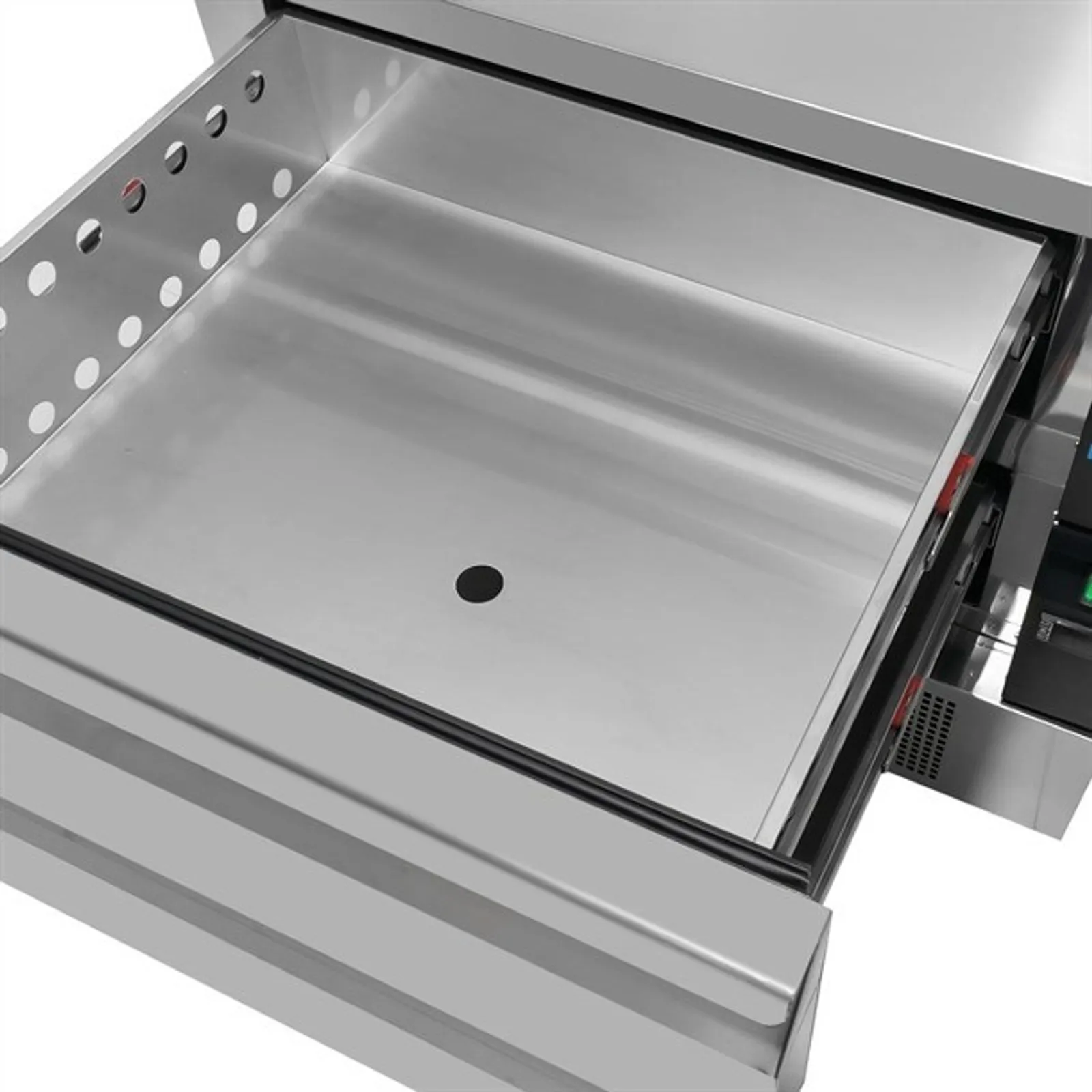 Polar DA997-A U-Series - Double Drawer Counter Fridge Freezer 6xGN