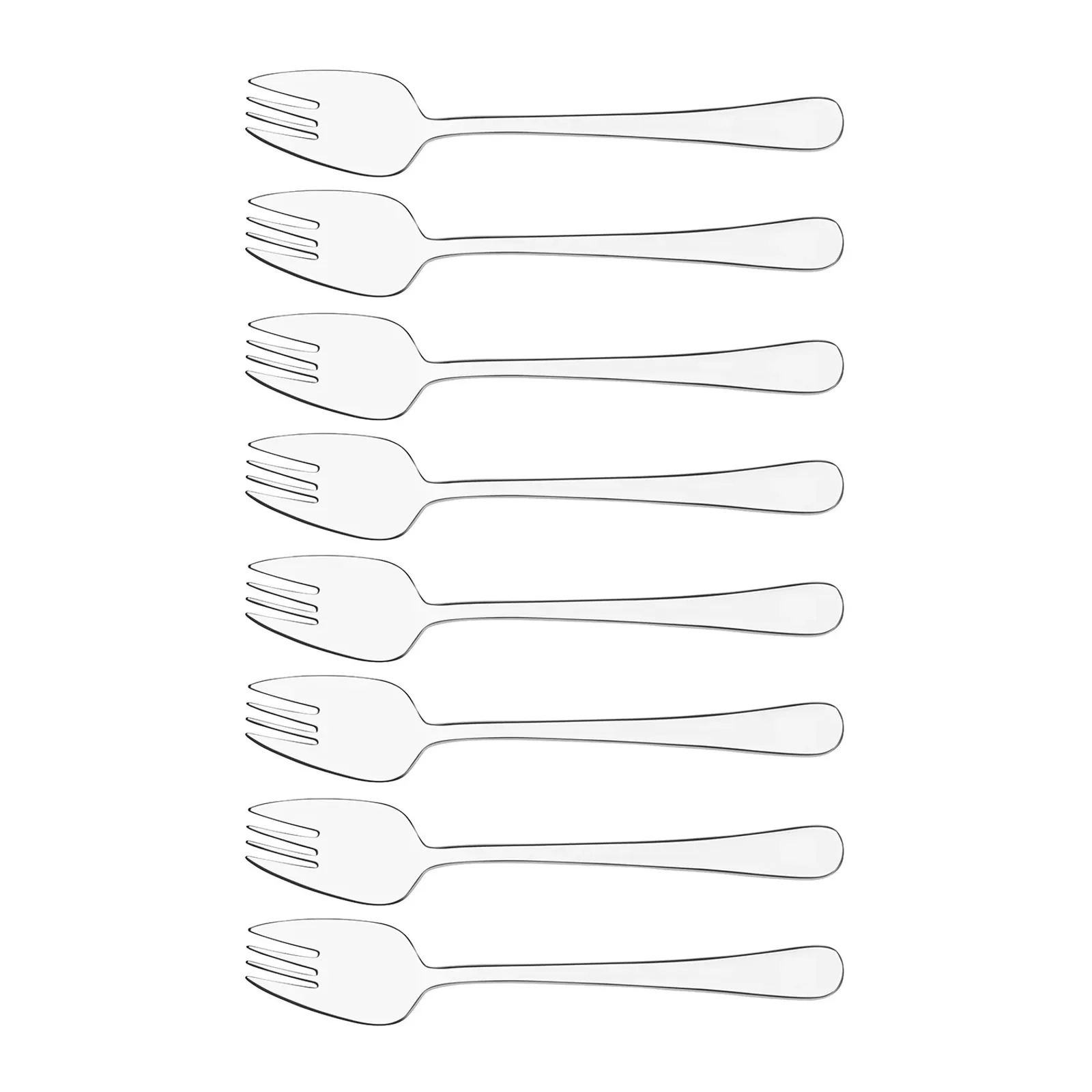 Tablekraft 17800-117 - York Buffet Fork Set 8pc