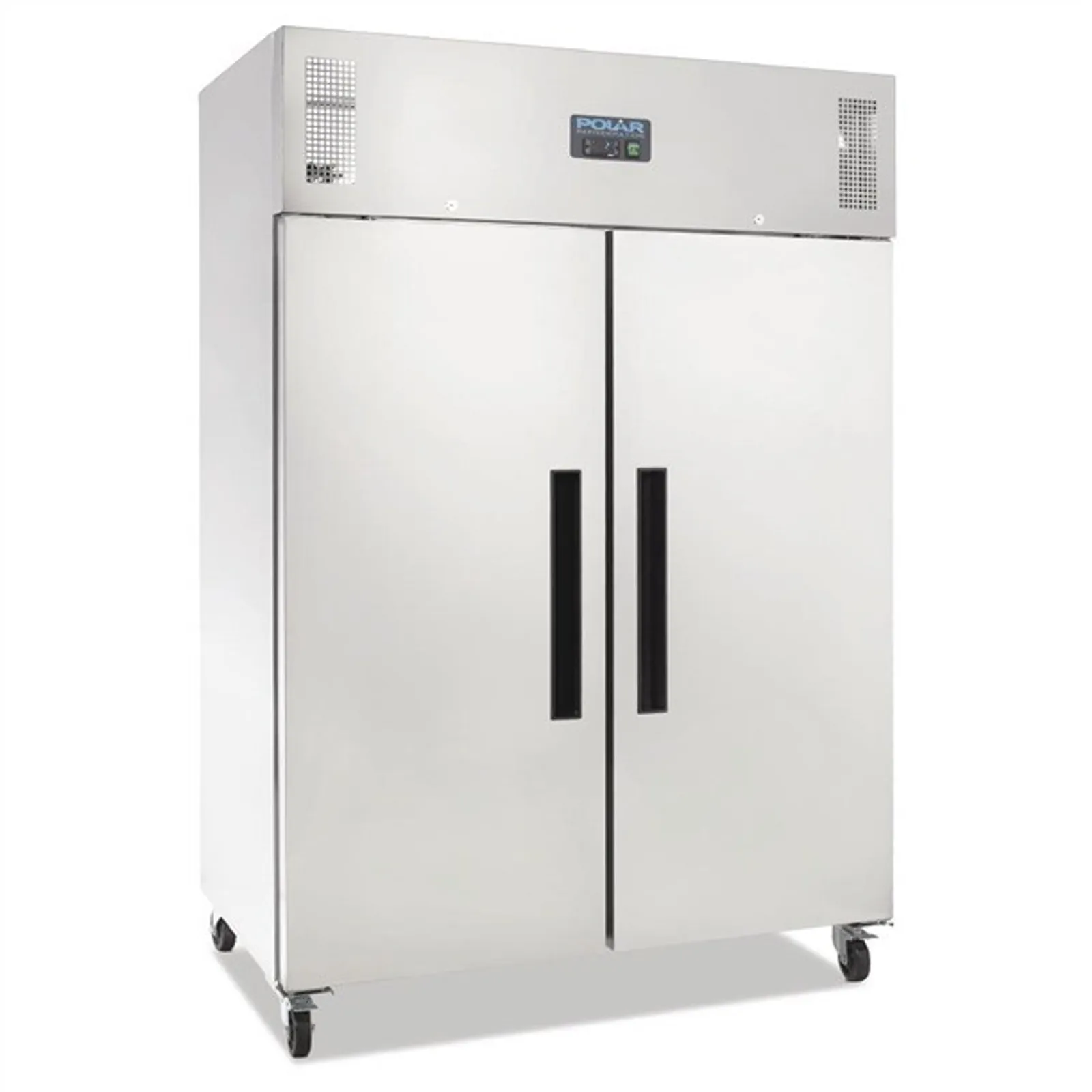 Polar DL895-A G-Series - 2 Door Upright Fridge Stainless Steel 1200Ltr
