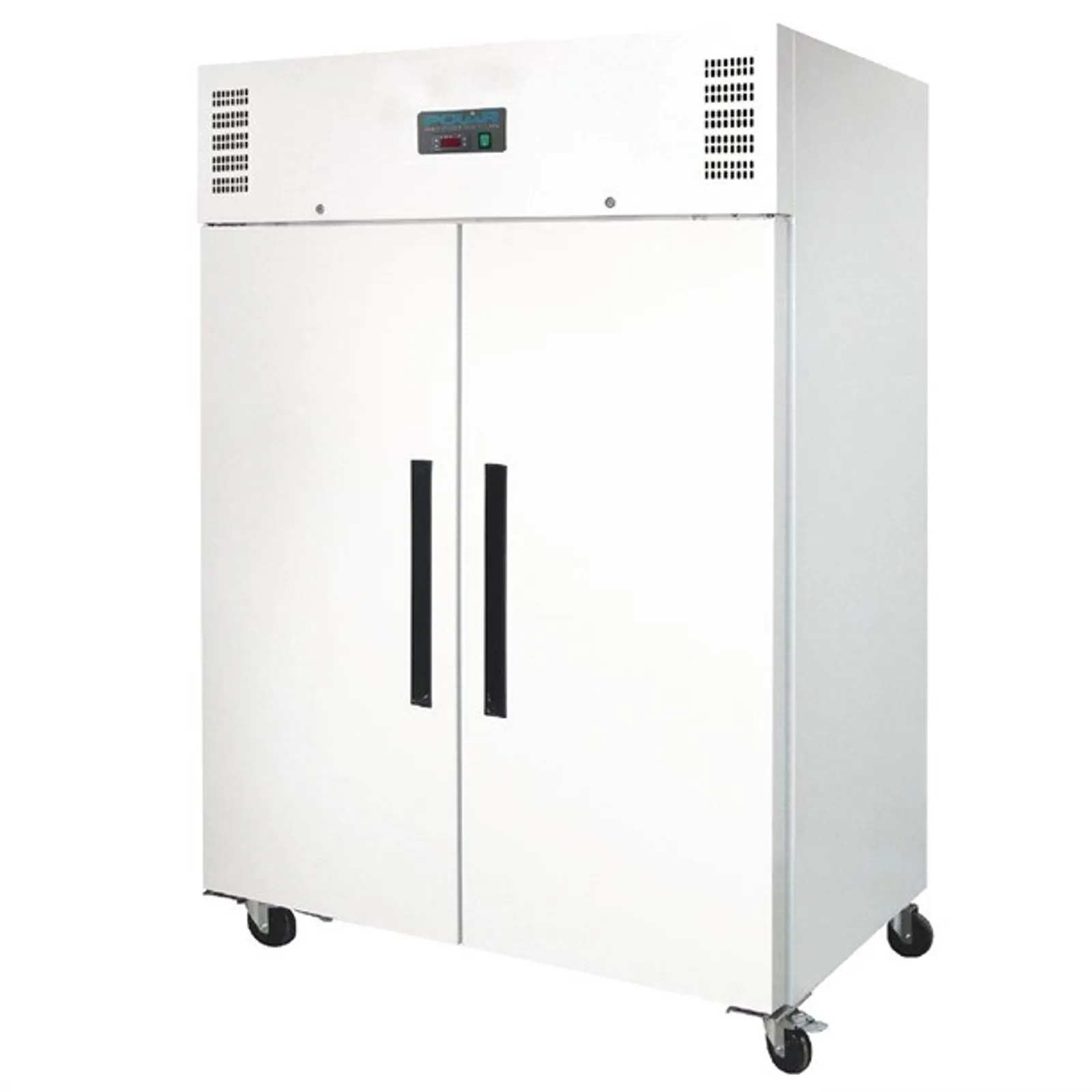 Polar DL897-A G-Series - 2 Door Upright Freezer White 1200Ltr