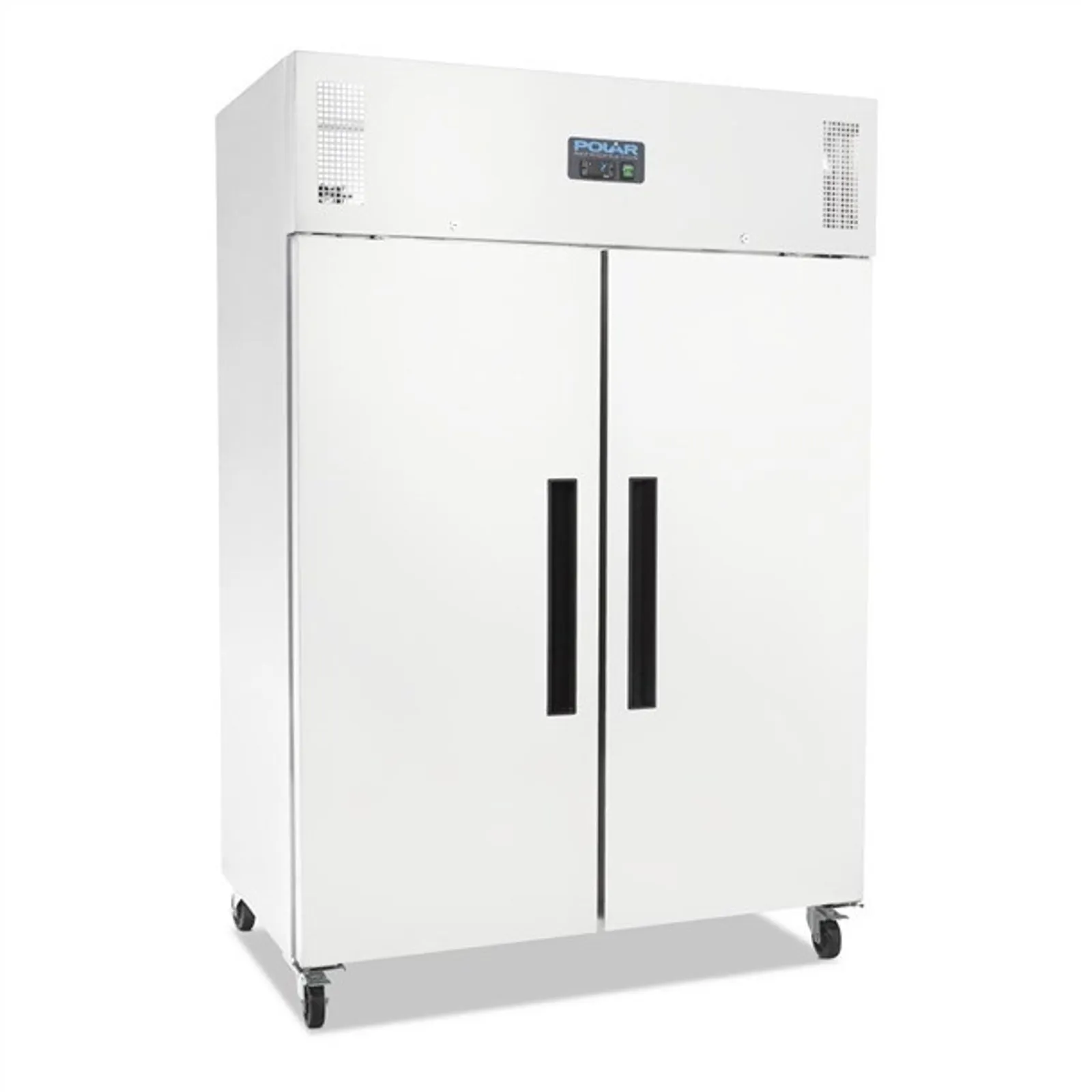Polar DL898-A G-Series - 2 Door Upright Fridge White 1200Ltr