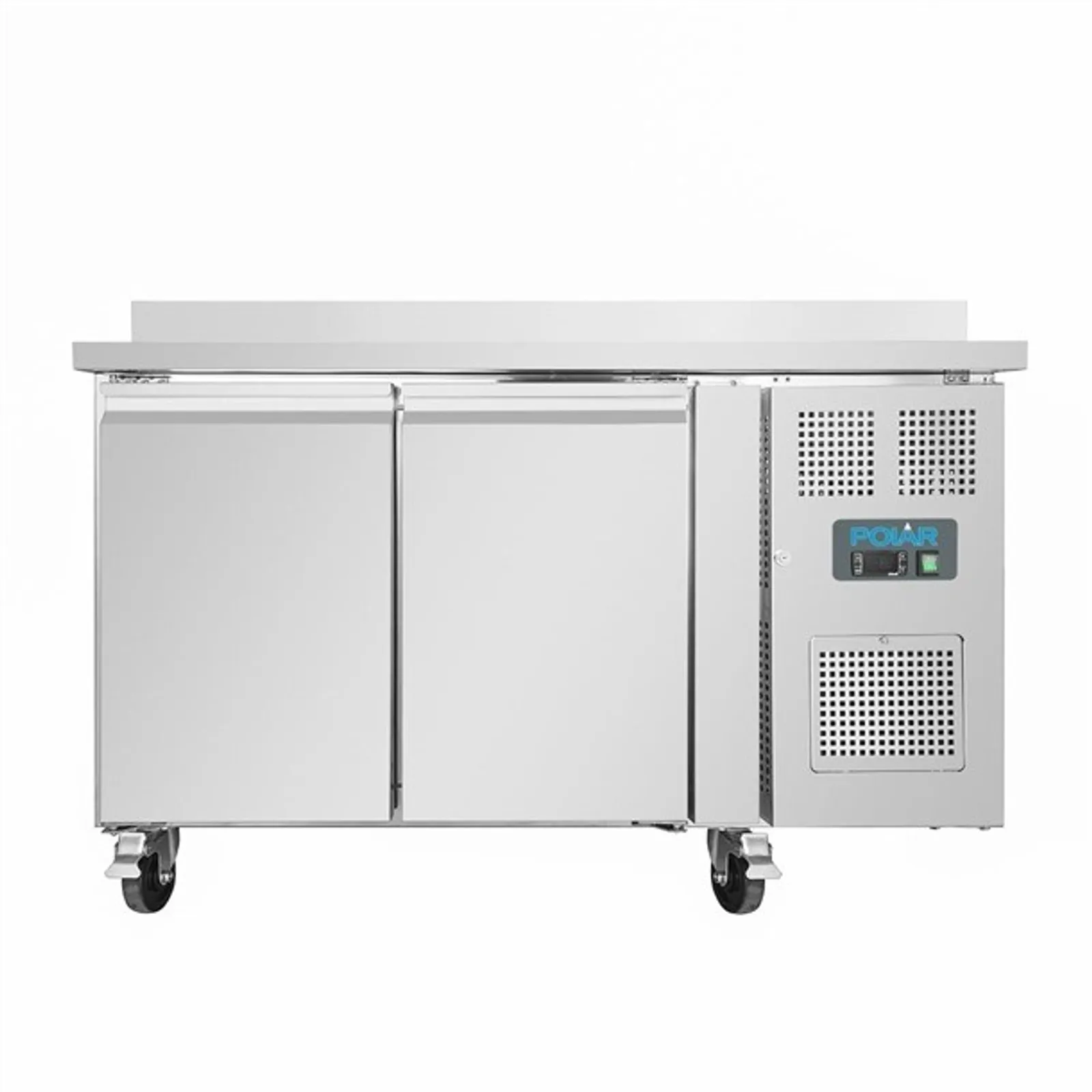 Polar DL916-A U-Series - 2 Door Counter Freezer with Upstand 282Ltr