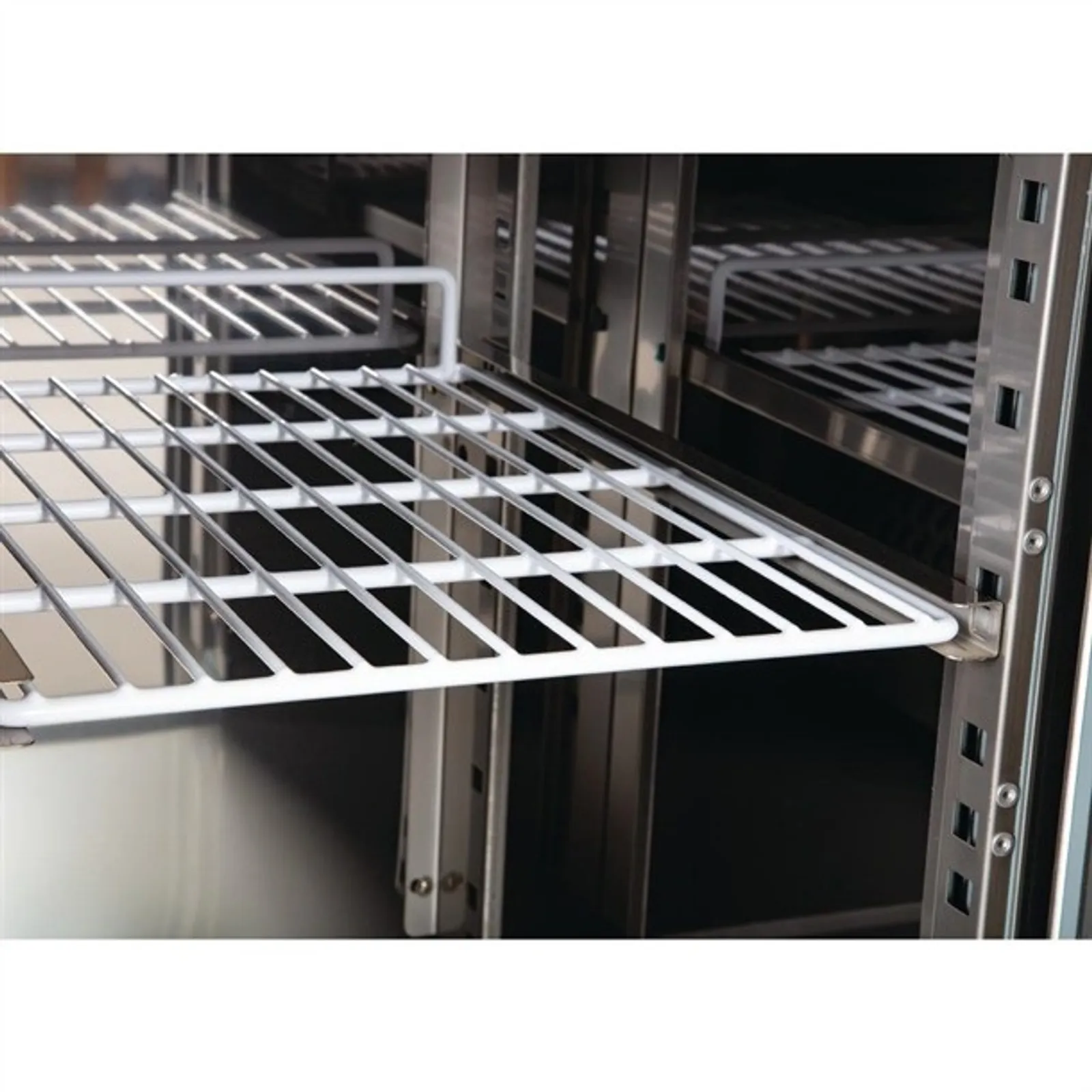 Polar G378-A U-Series - 3 Door Counter Fridge 339Ltr