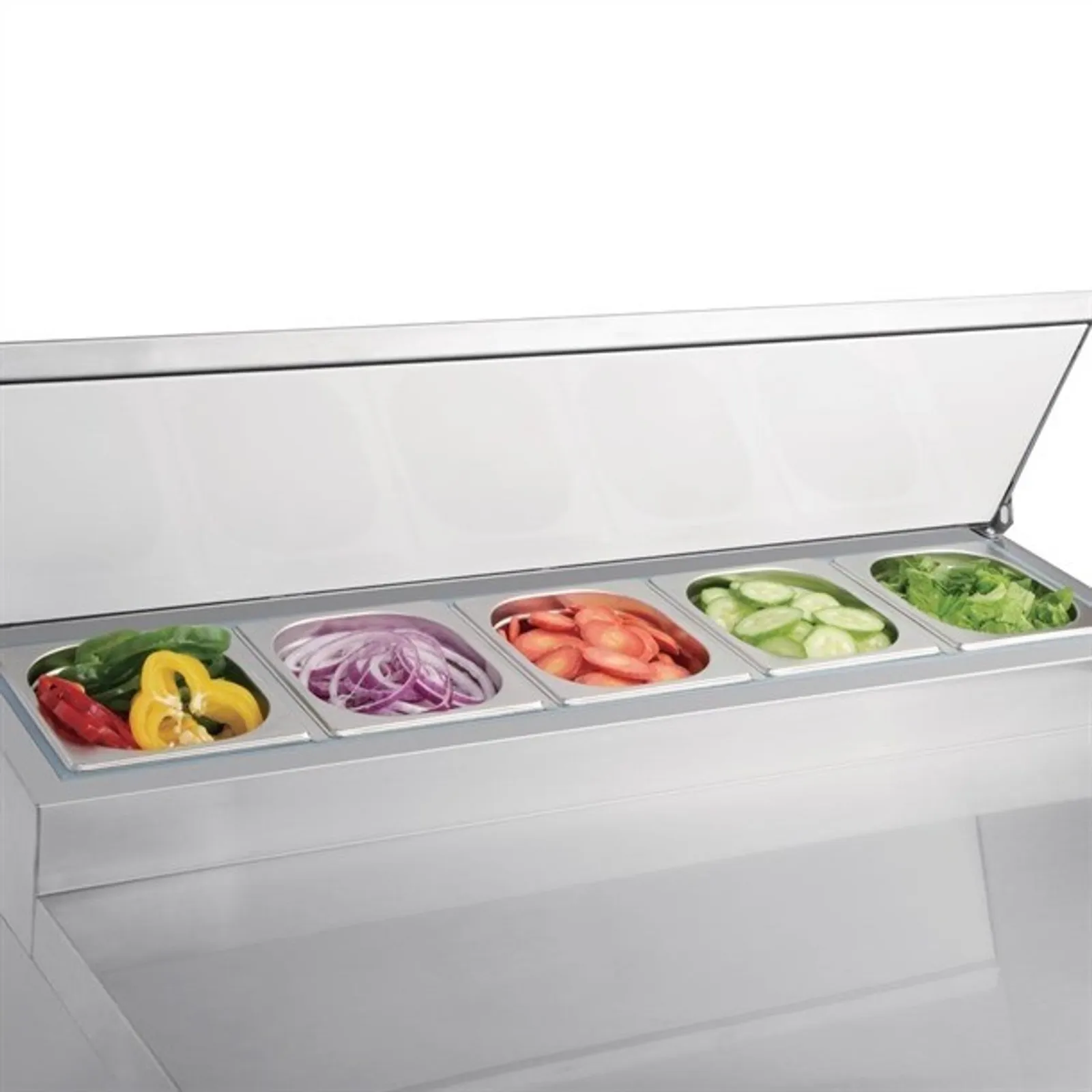 Polar G604-A G-Series - Pizza Prep Counter Fridge 254Ltr