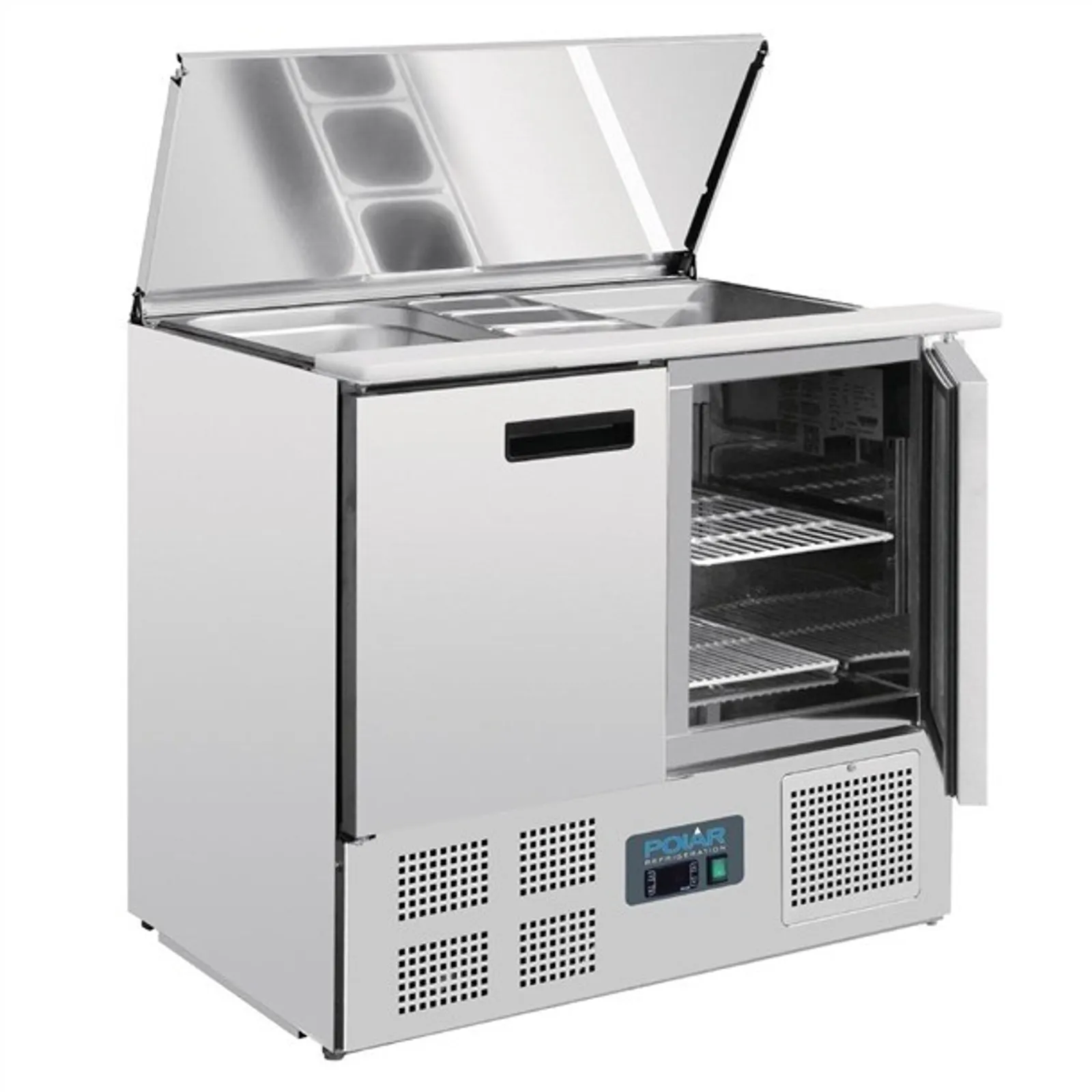 Polar G606-A G-Series - Saladette Counter Fridge 240Ltr