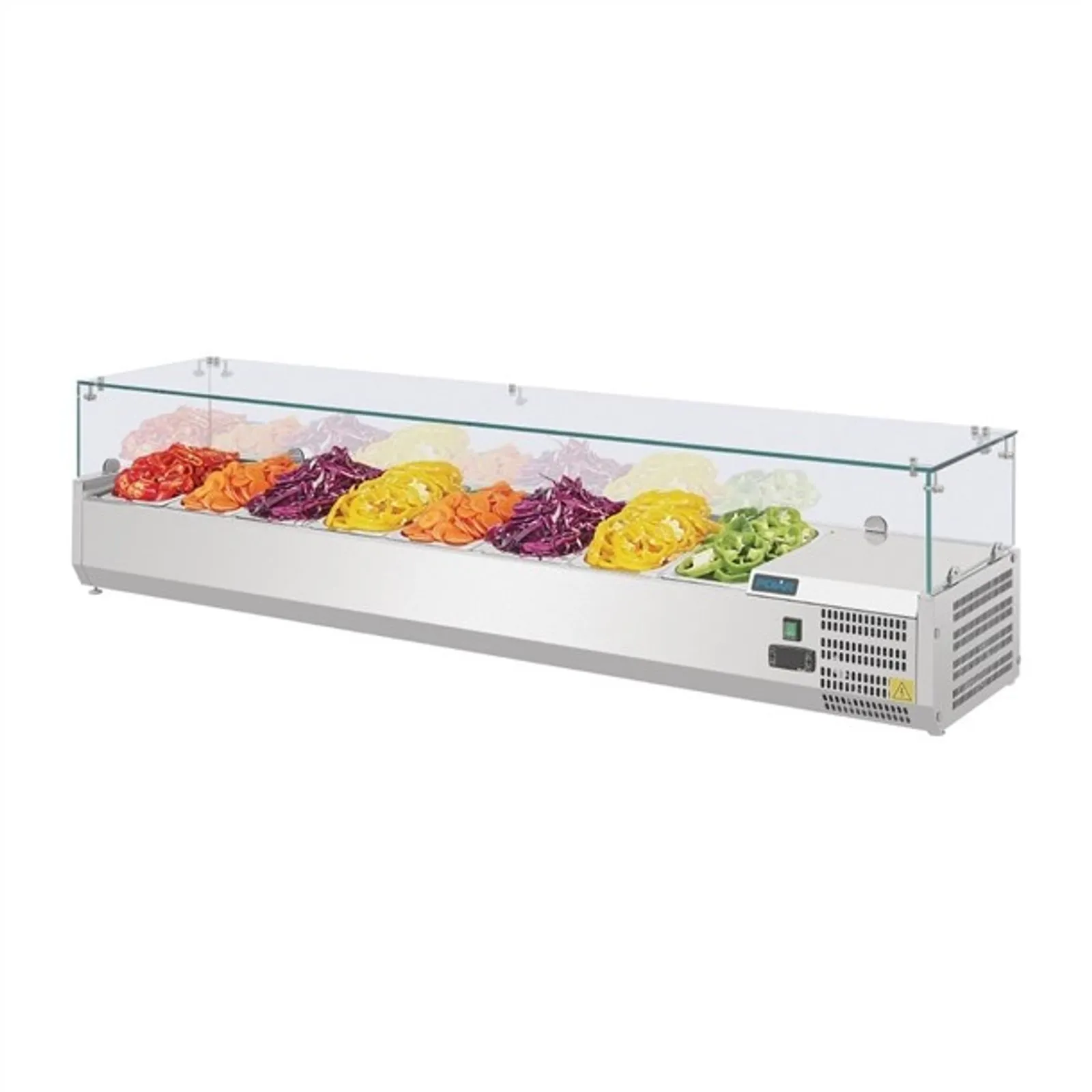 Polar G610-A G-Series - Countertop Prep Fridge 8x 1/4GN