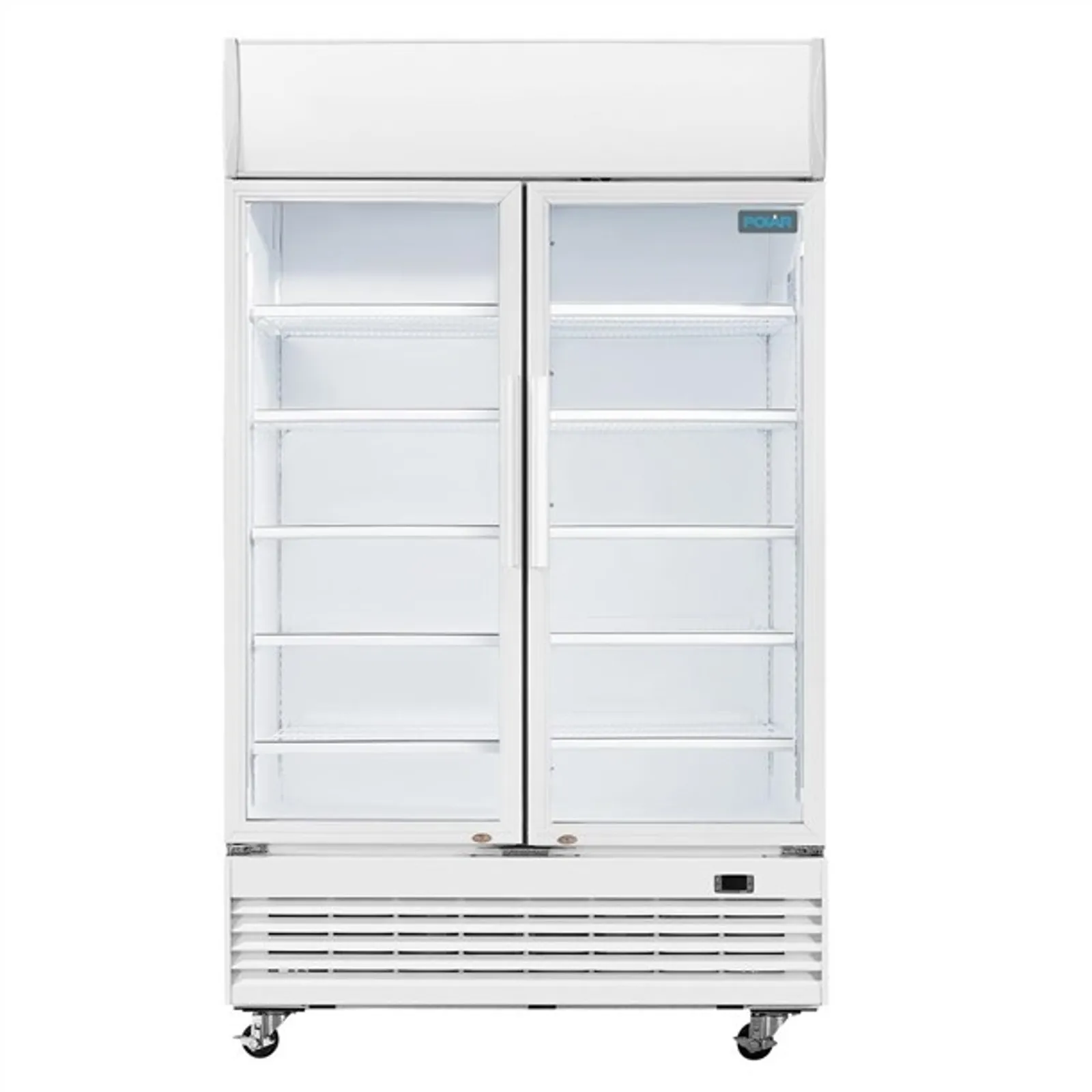 Polar GE580-A G-Series - Upright Display Cooler with Light Box 950Ltr