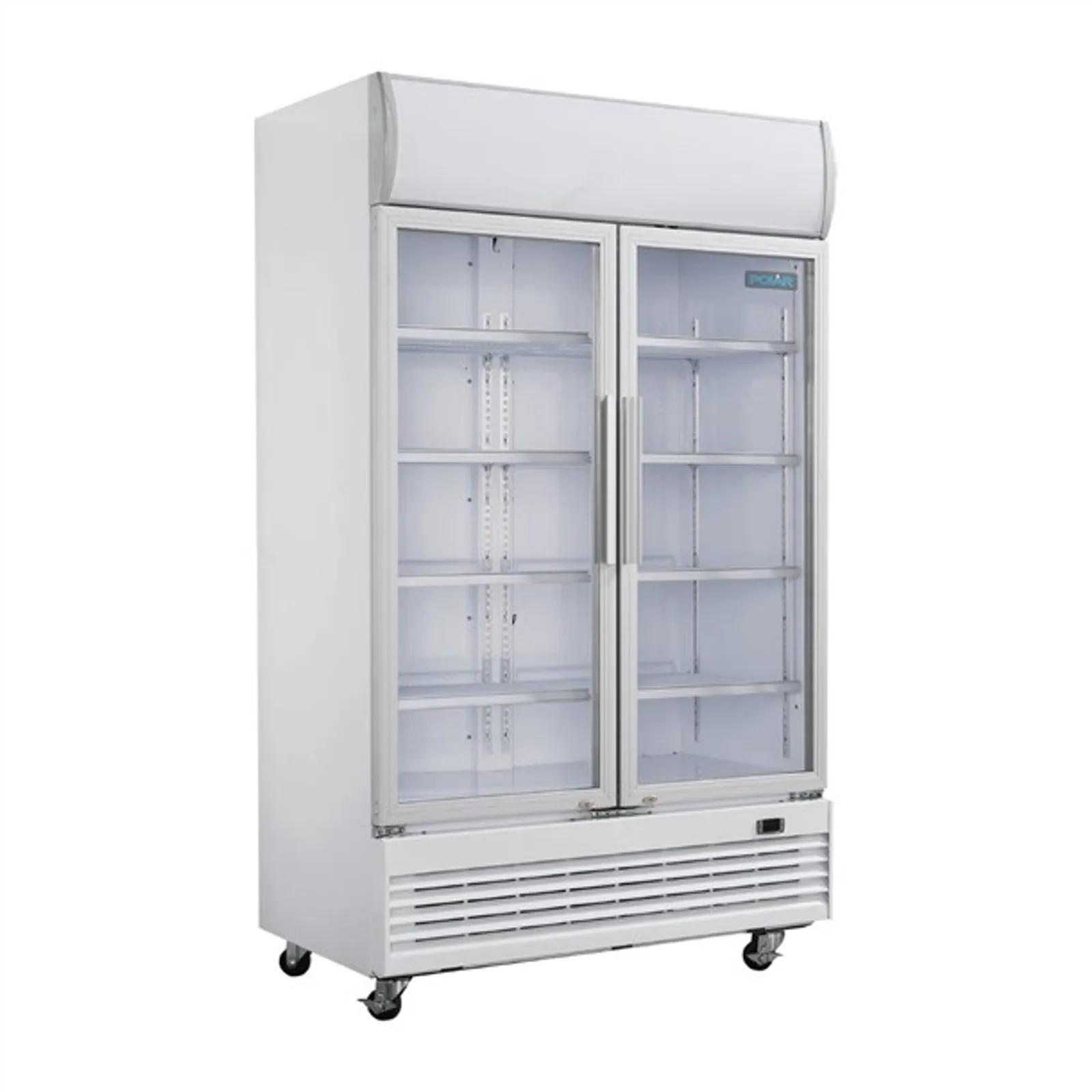 Polar GE580-A G-Series - Upright Display Cooler with Light Box 950Ltr