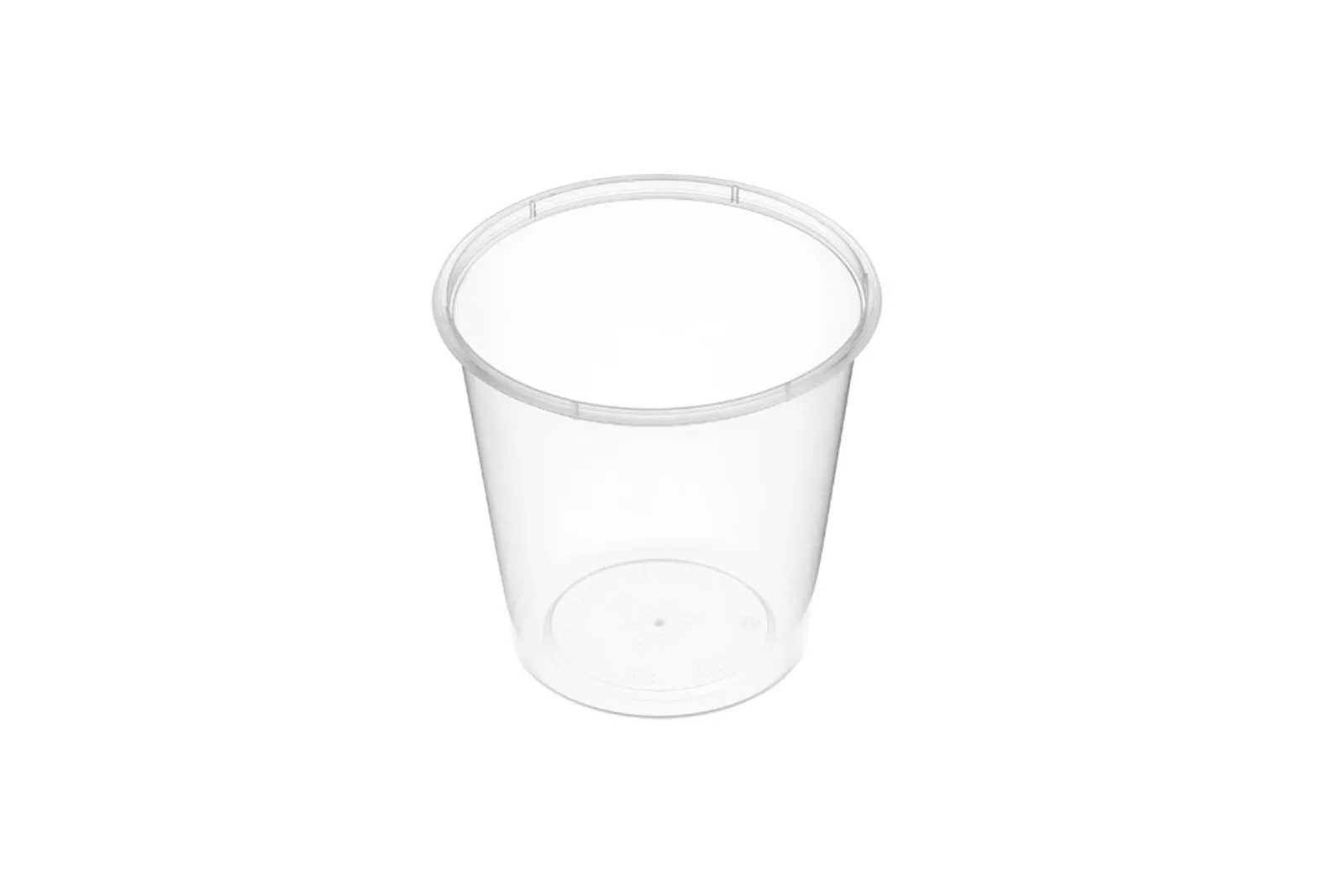 GenFac CONRD850 - 850ml Round Plastic Container (P30) (500 Pcs)