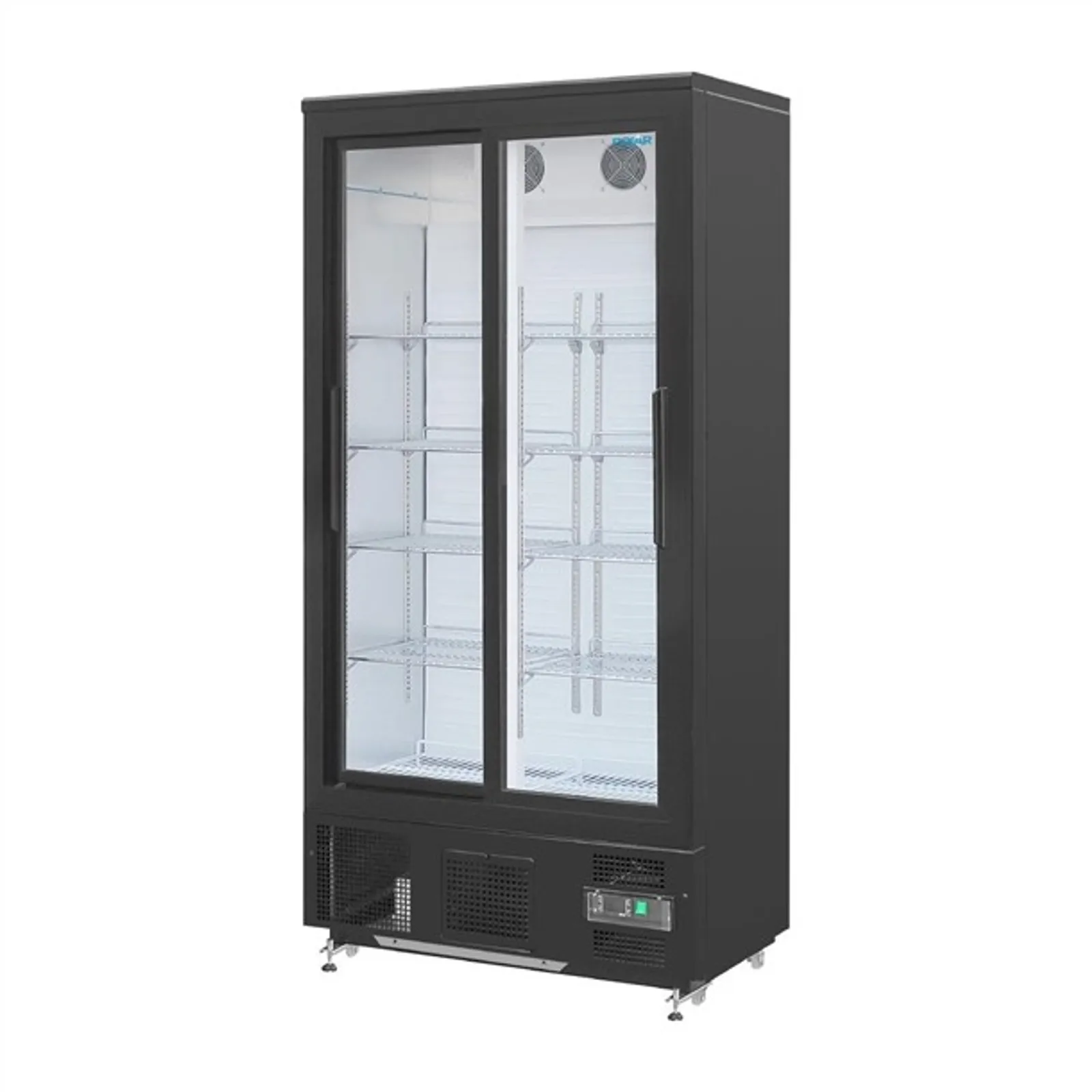 Polar GJ448-A G-Series - Upright Back Bar Cooler with Sliding Doors 490Ltr