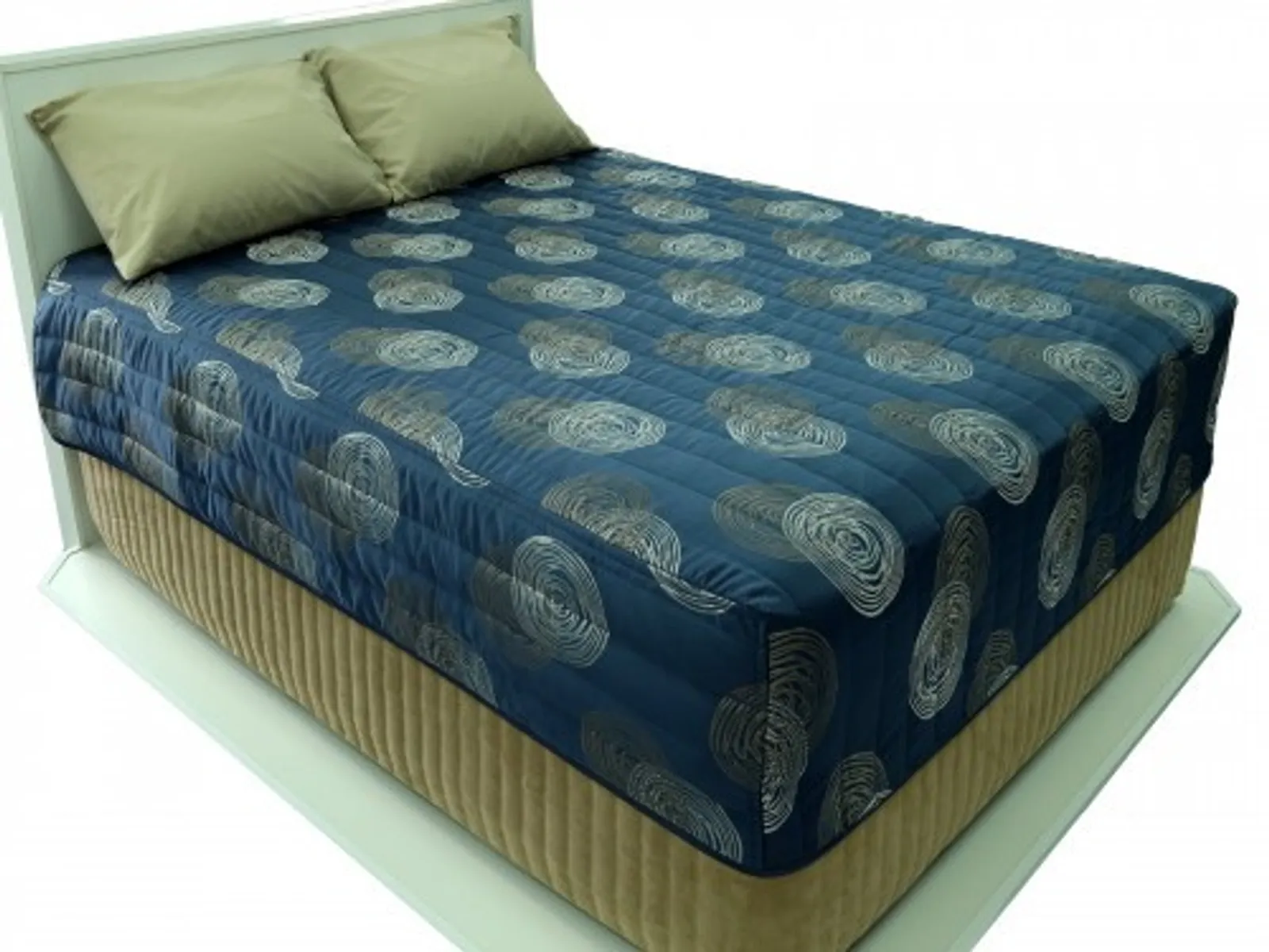 Alliance 14824 - Bedcap Tamar Blue QB 152x203x35