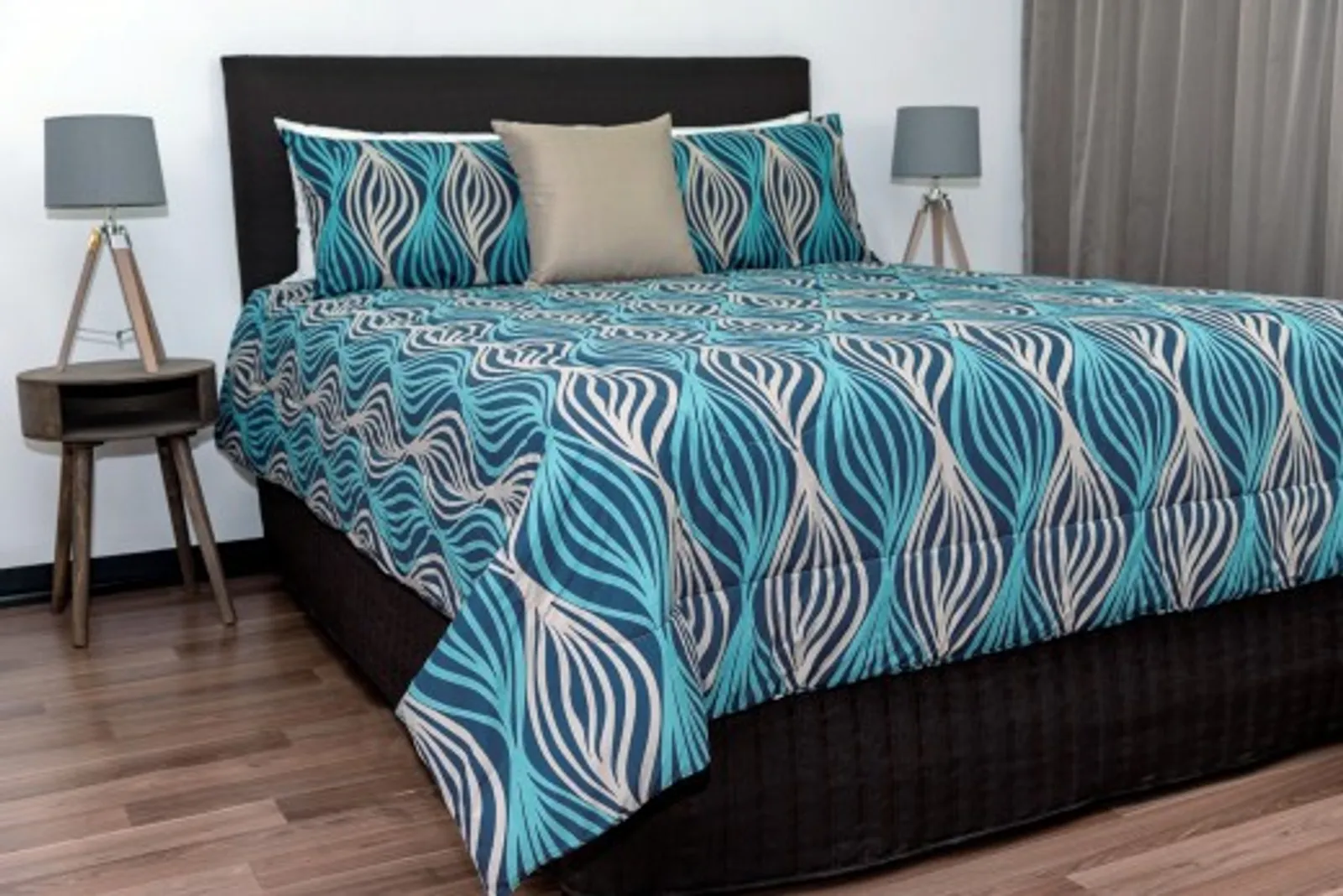 Alliance 36390 - Coverlet Set Byron Ocean KB 255x235