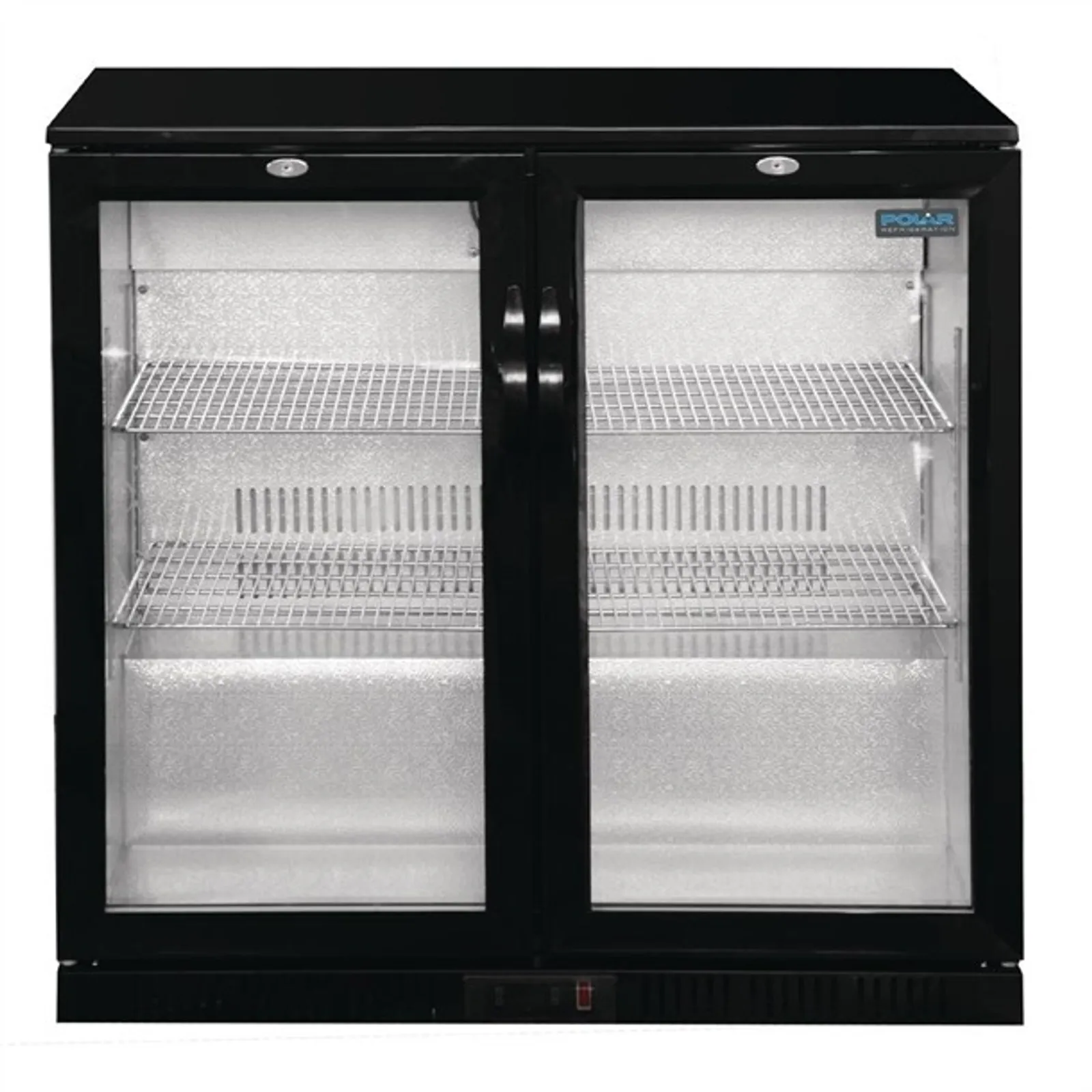 Polar GL002-A G-Series - Back Bar Cooler with Hinged Doors 208Ltr