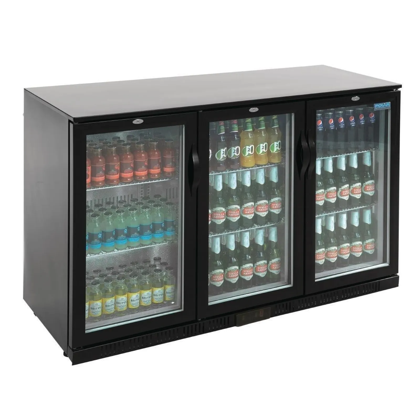 Polar GL004-A G-Series - Back Bar Cooler with Hinged Doors 330Ltr