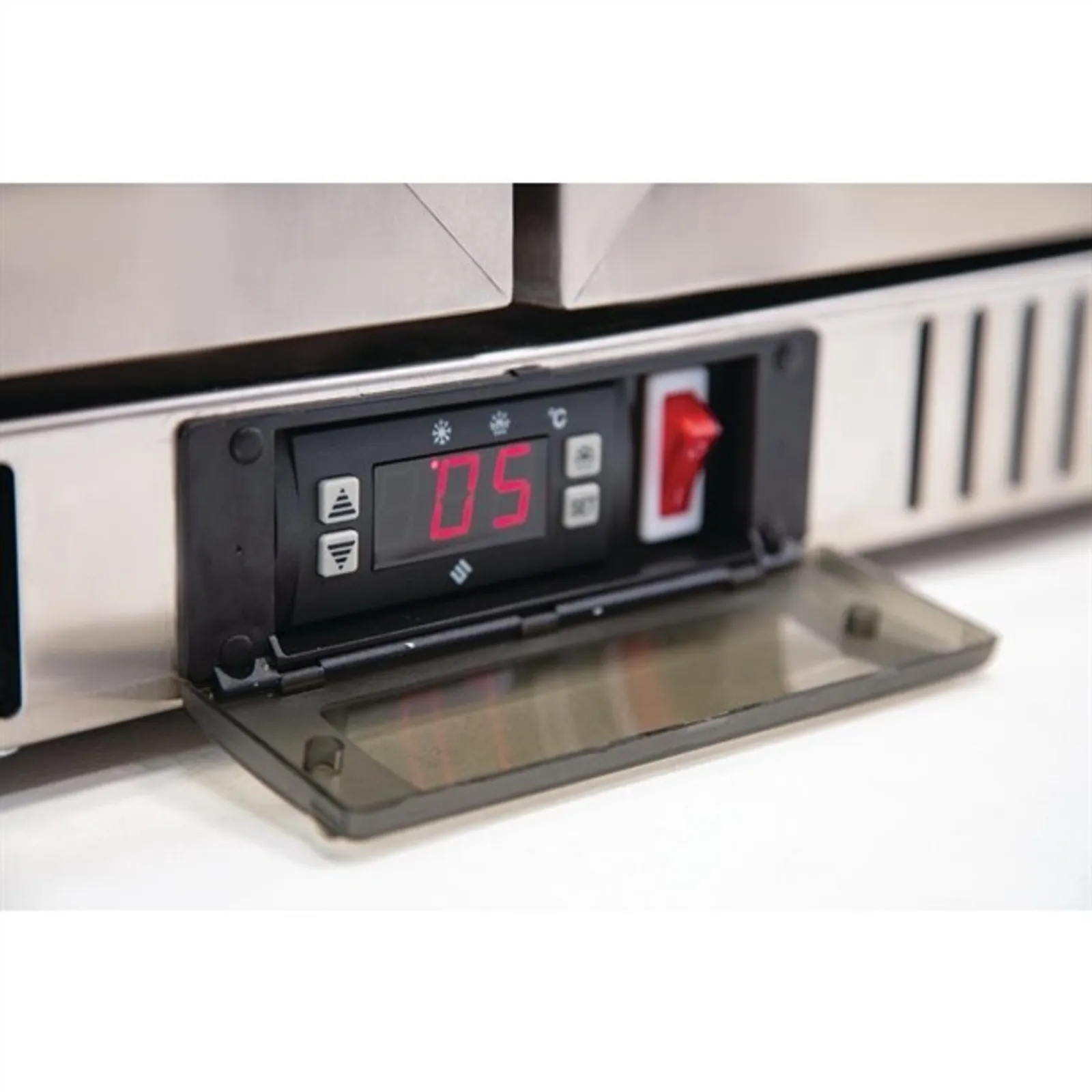 Polar GL009-A G-Series - Back Bar Cooler with Hinged Doors Stainless Steel 330Ltr