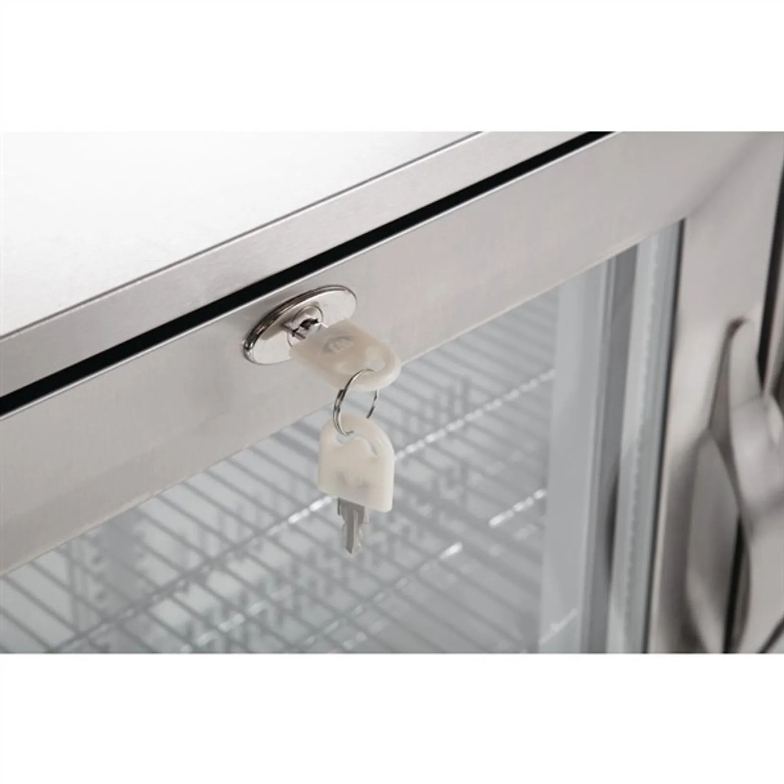 Polar GL009-A G-Series - Back Bar Cooler with Hinged Doors Stainless Steel 330Ltr