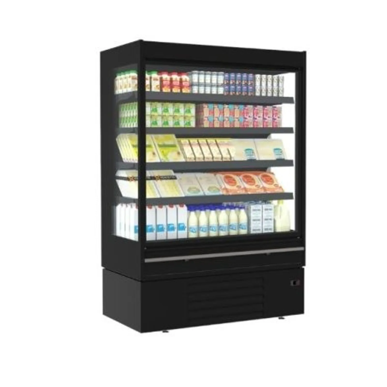 Bonnet Neve Offlip 3 Green - Slimline Multideck Chiller Black 760/997/1310/1935mm