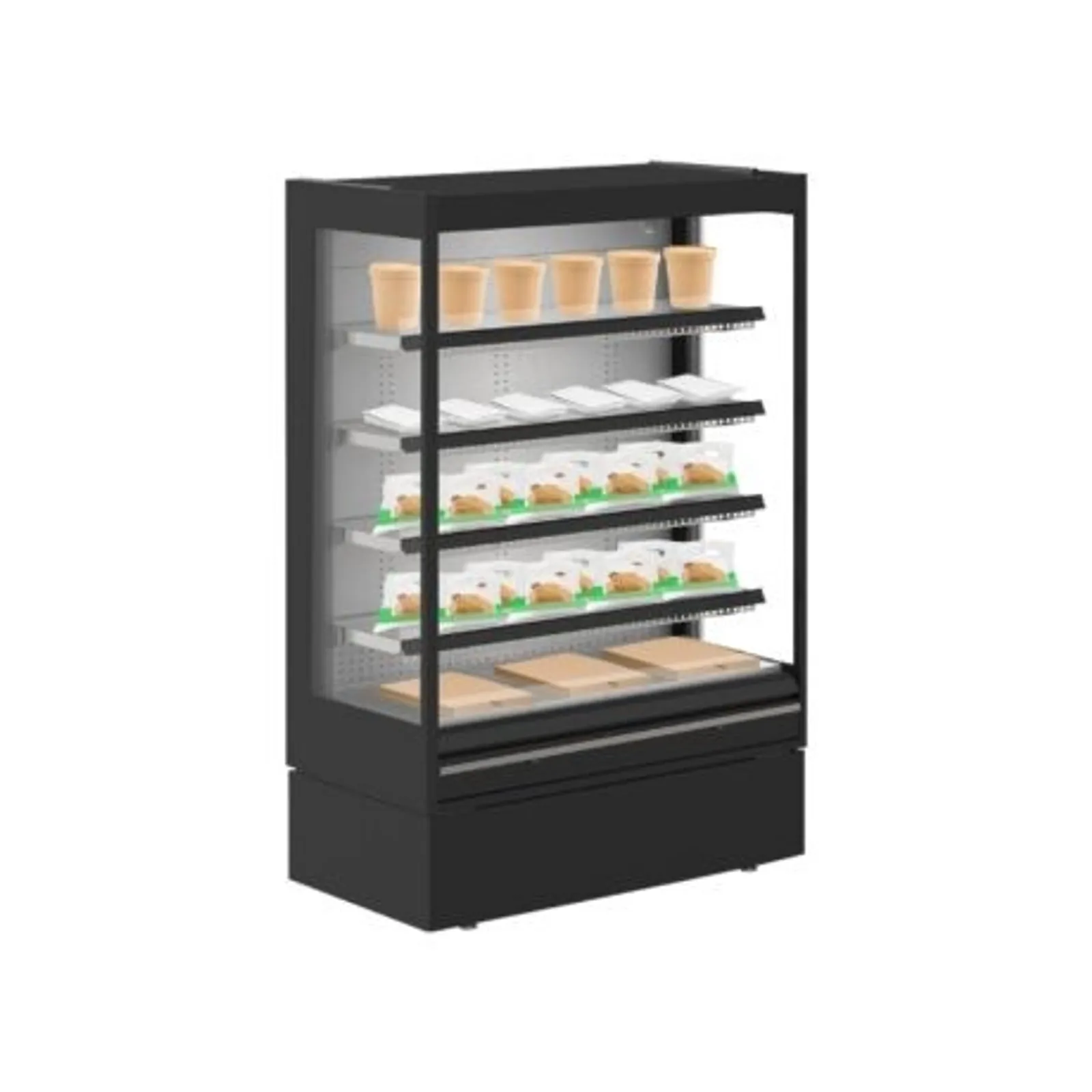 Bonnet Neve Offlip Hot - Slimline Multideck Hot Food Display 760/997/1310mm