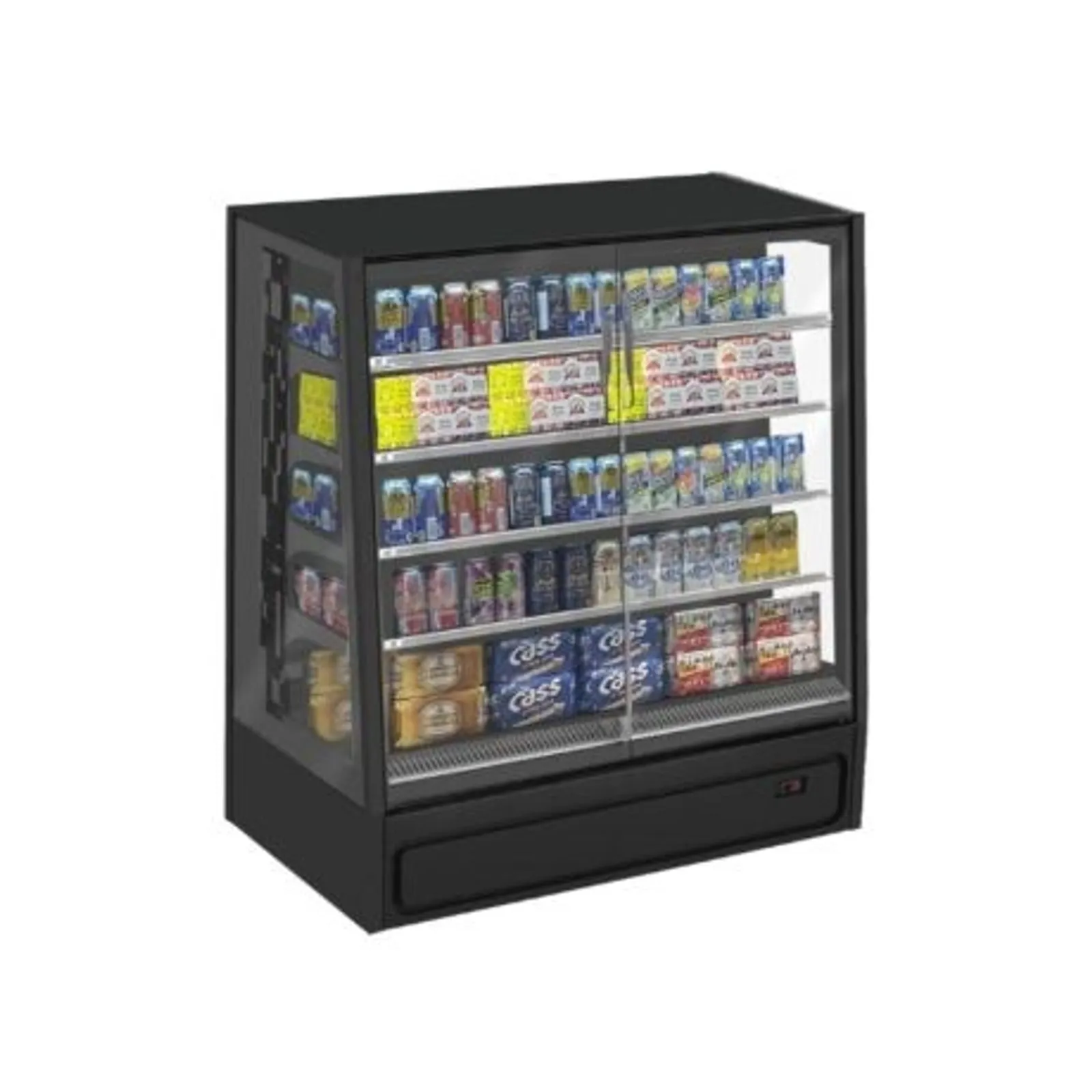 Bonnet Neve Multifresco Plus - Semi-Vertical Multideck Display Case