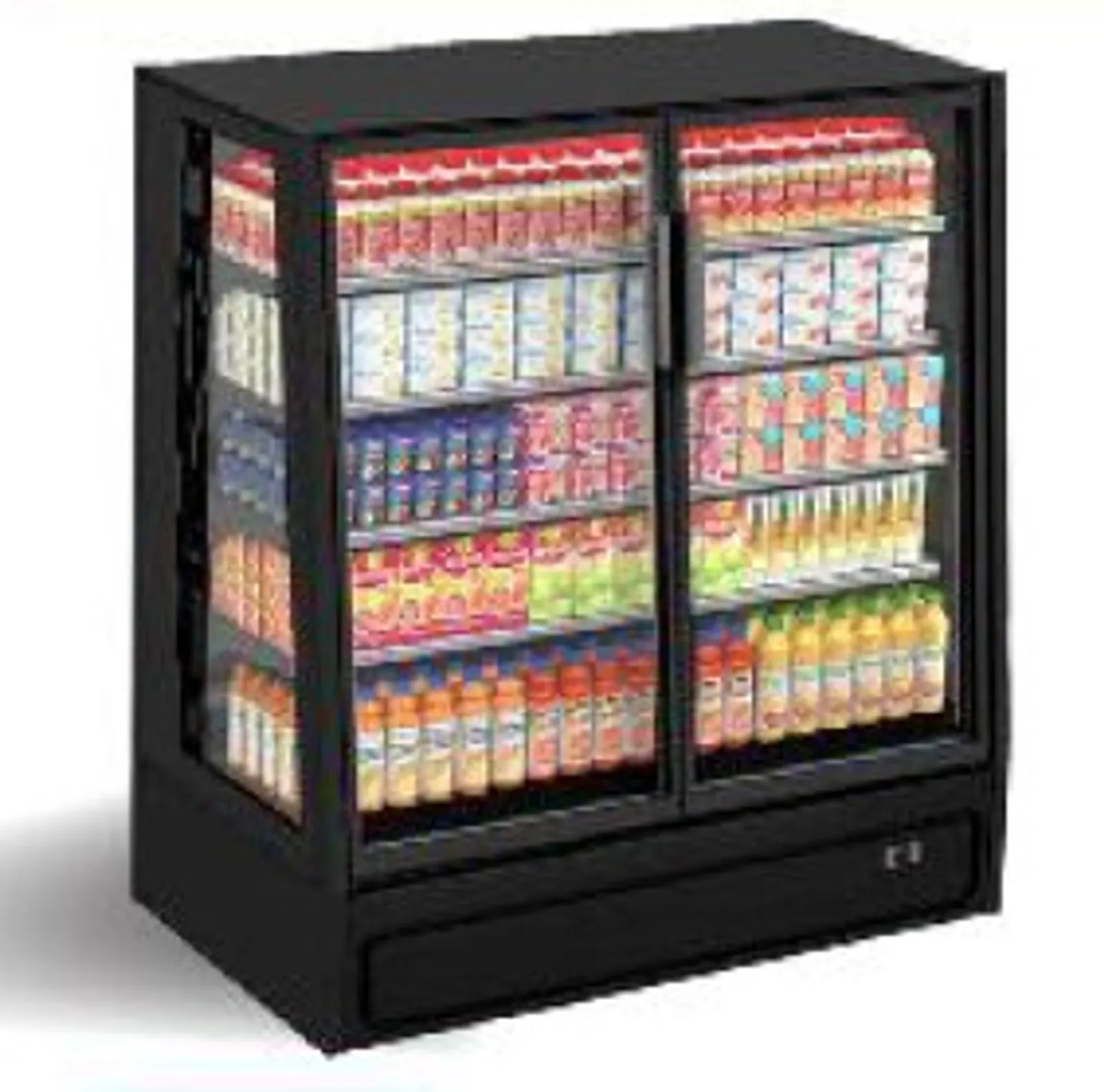 Bonnet Neve Multifresco Plus TG - Semi-Vertical Mutideck Display Case