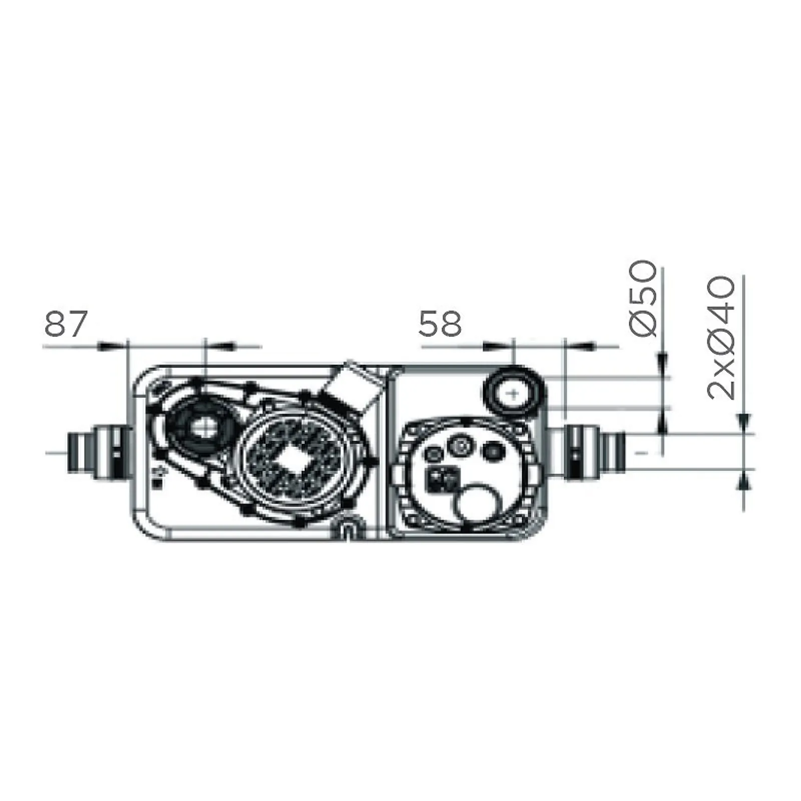 Saniflo Sanicom 1 - Lifting Station for Grey Water