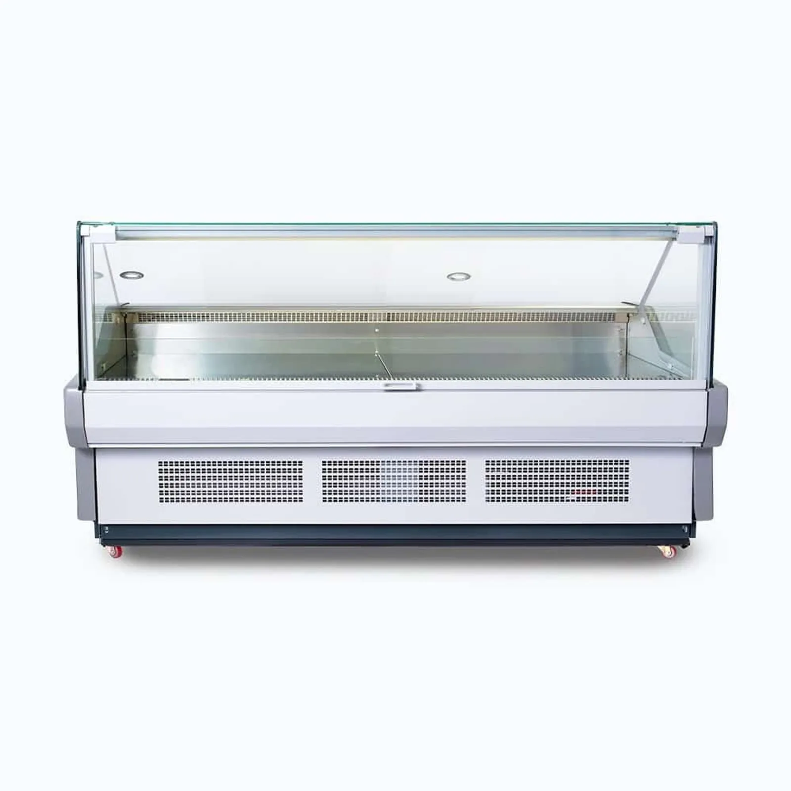 Bromic DD2500SG-NR - Square Glass Deli Display 2580mm