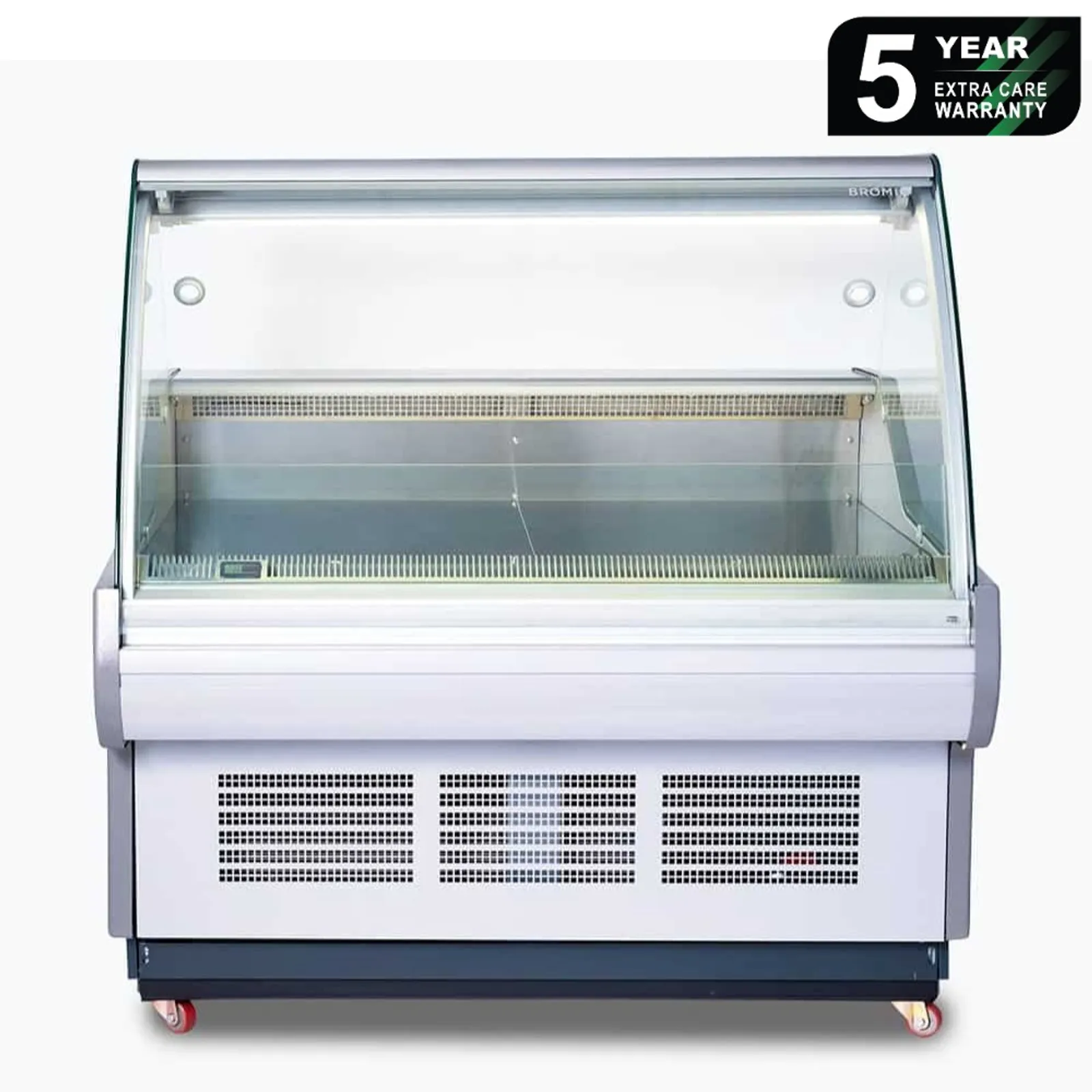 Bromic DD1250CG-NR - Curved Glass Deli Display 1330mm