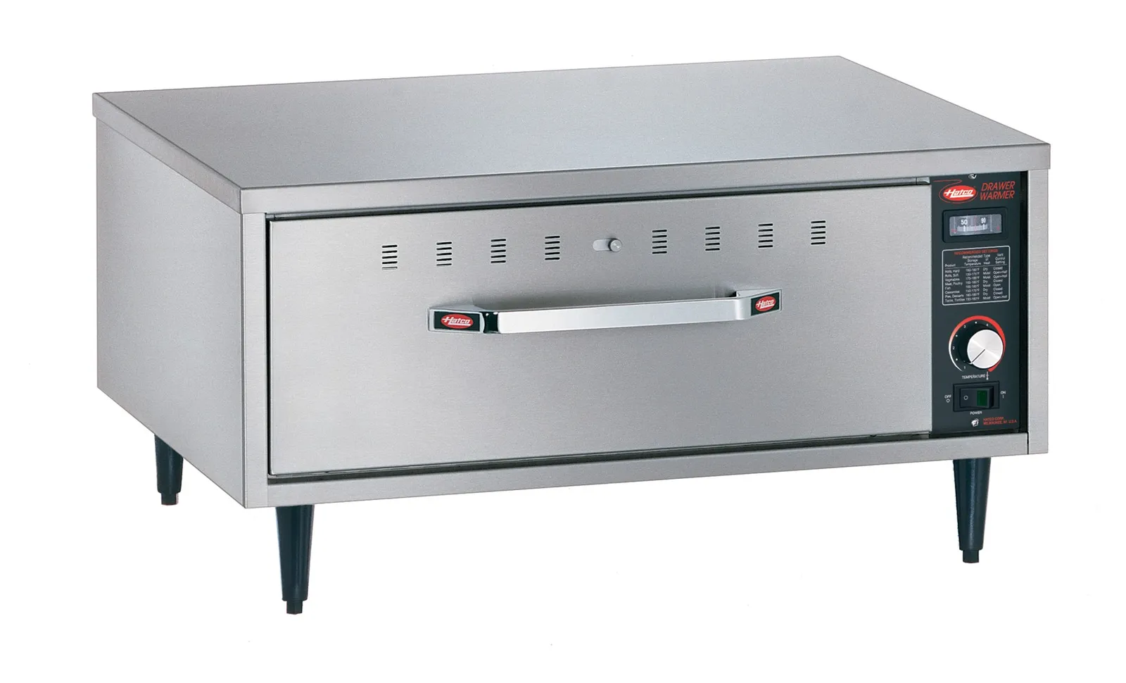 Hatco HDW-1 Free Standing Drawer Warmer
