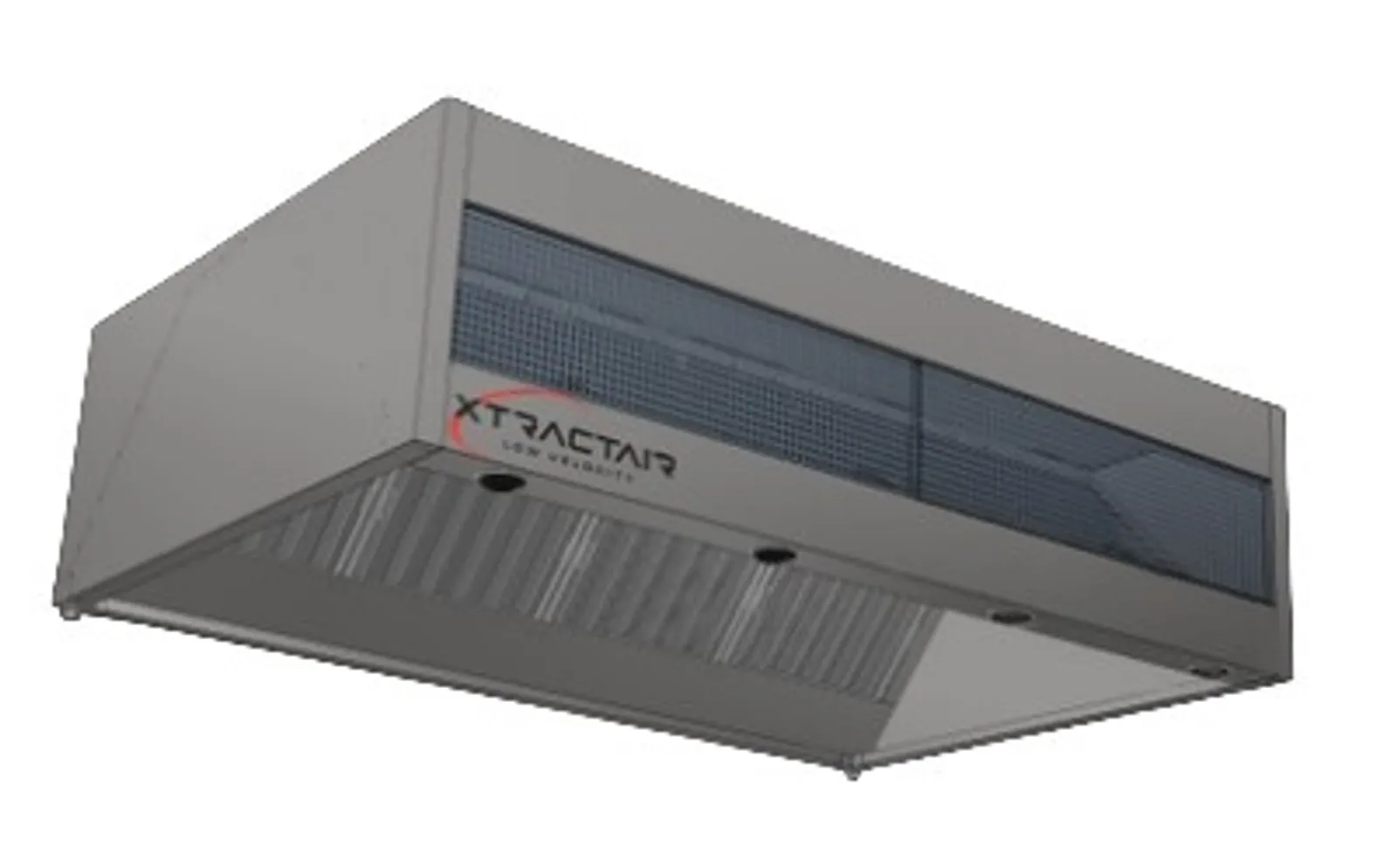 Xtractair XLV-2114 - Low Velocity Commercial Kitchen Exhaust Canopy (2100W x 1400D x 600H)